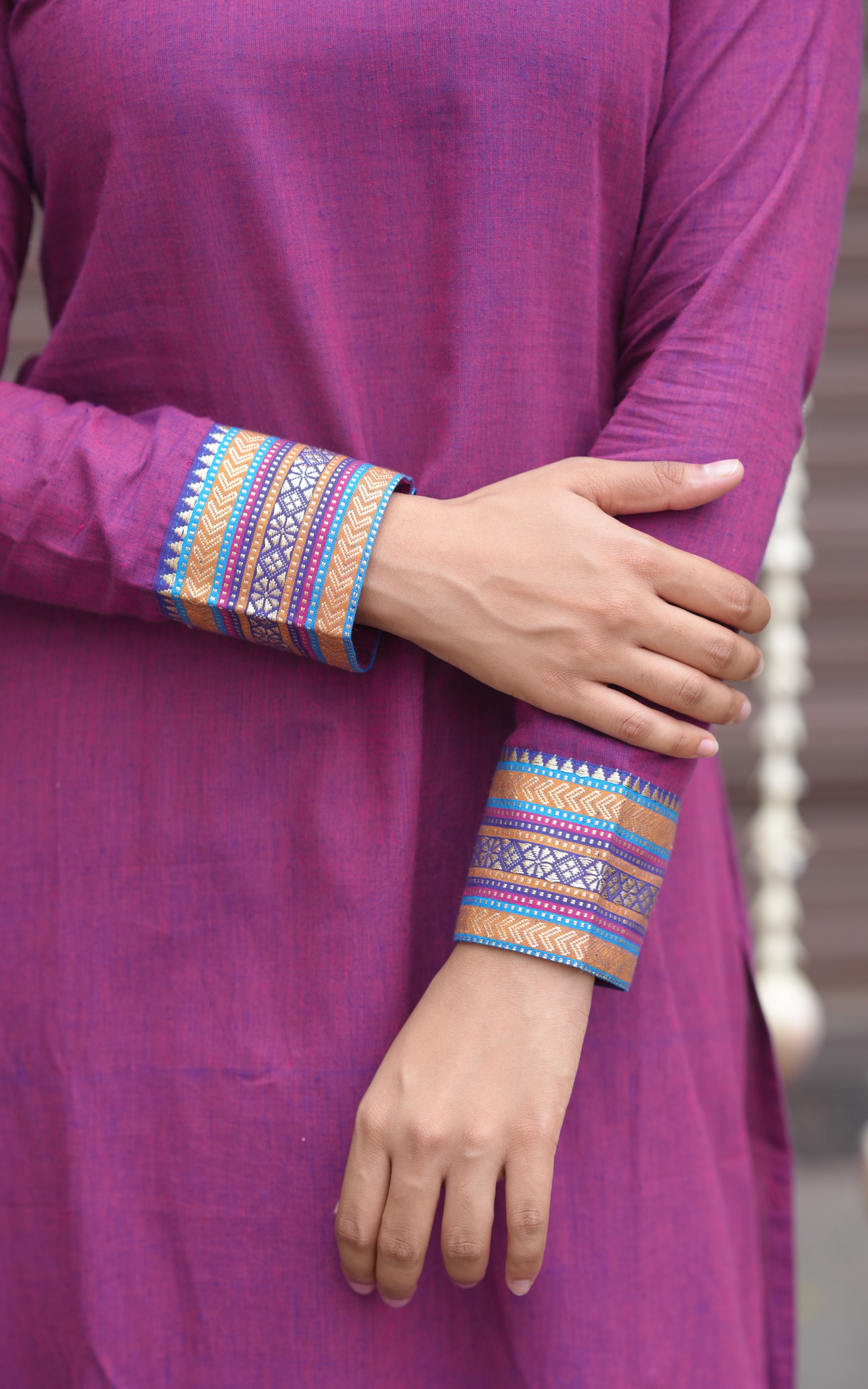 Straight kurti with dupatta