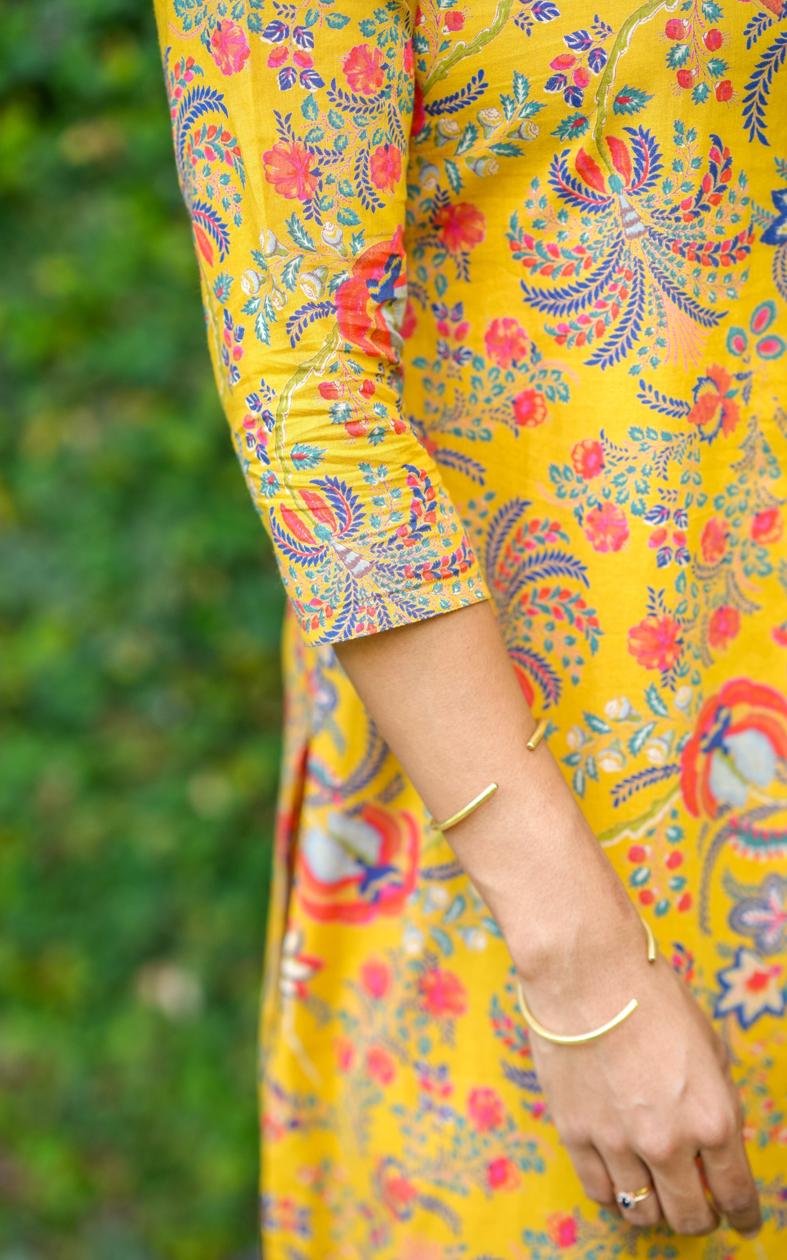 Cotton straight kurti