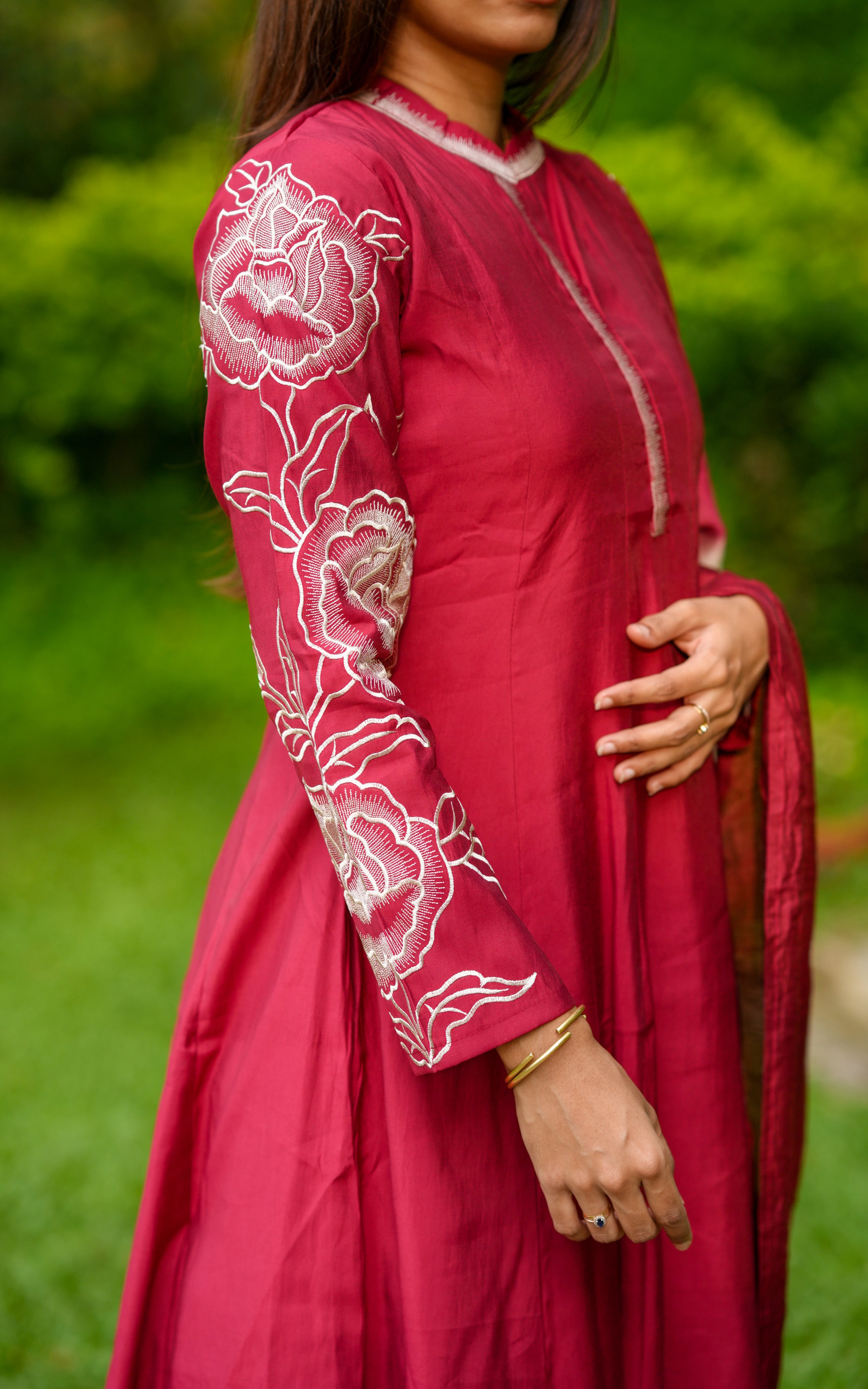 Anarkali kurti for festive occasions