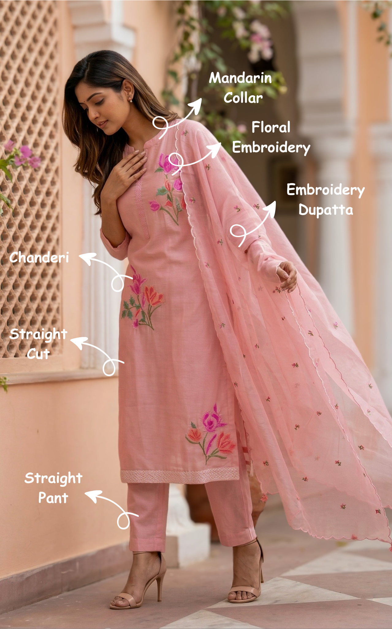 Shiyani (Kurti+Pant+Dupatta)