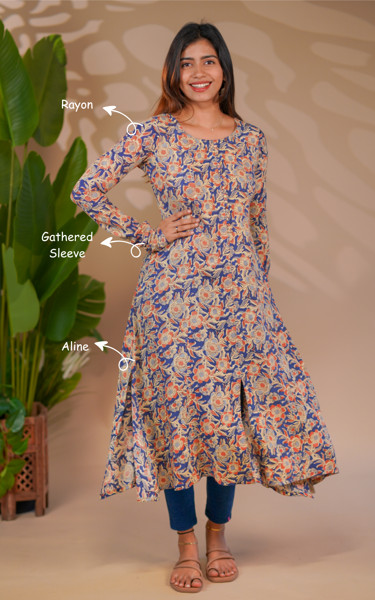 simple ethnic wear