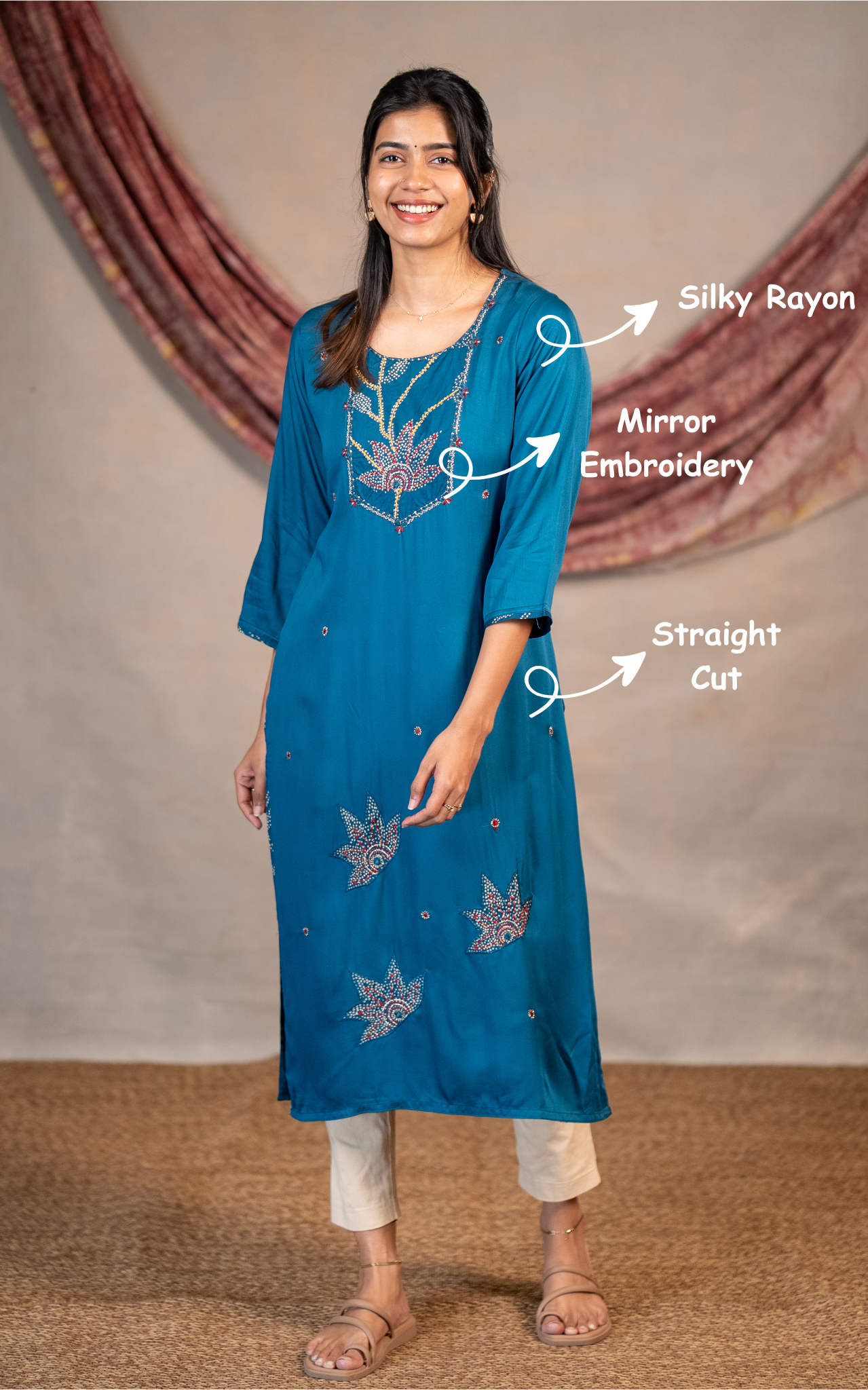 Viha Peacock Blue