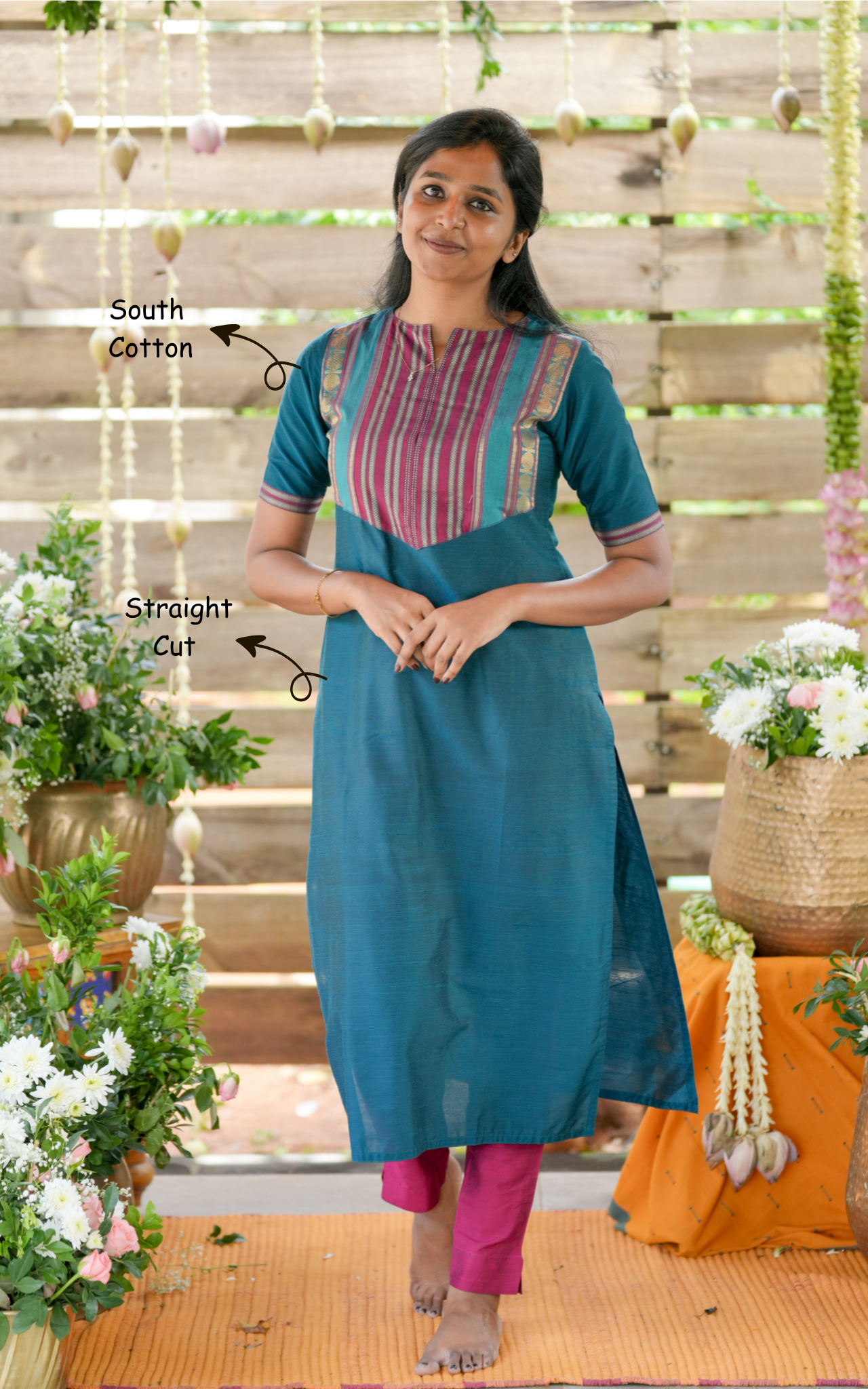 Elegant kurti style for women