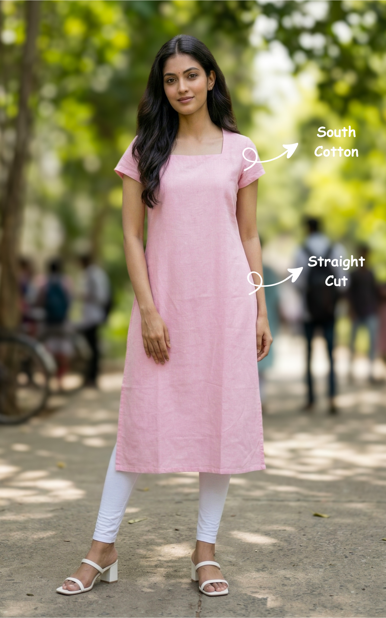 baby pink ethnic cotton kurti
traditional cotton kurti for women
festive cotton kurti
designer cotton kurti