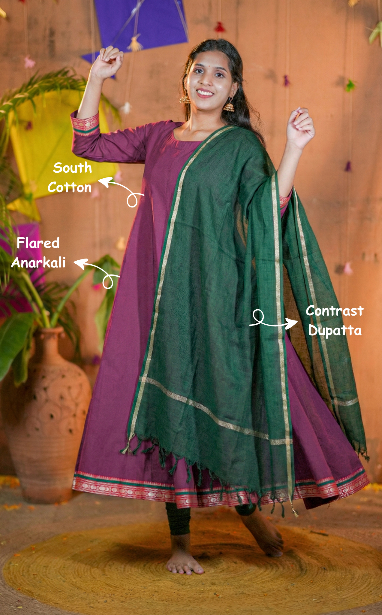 Harsha (Kurti+Dupatta)
