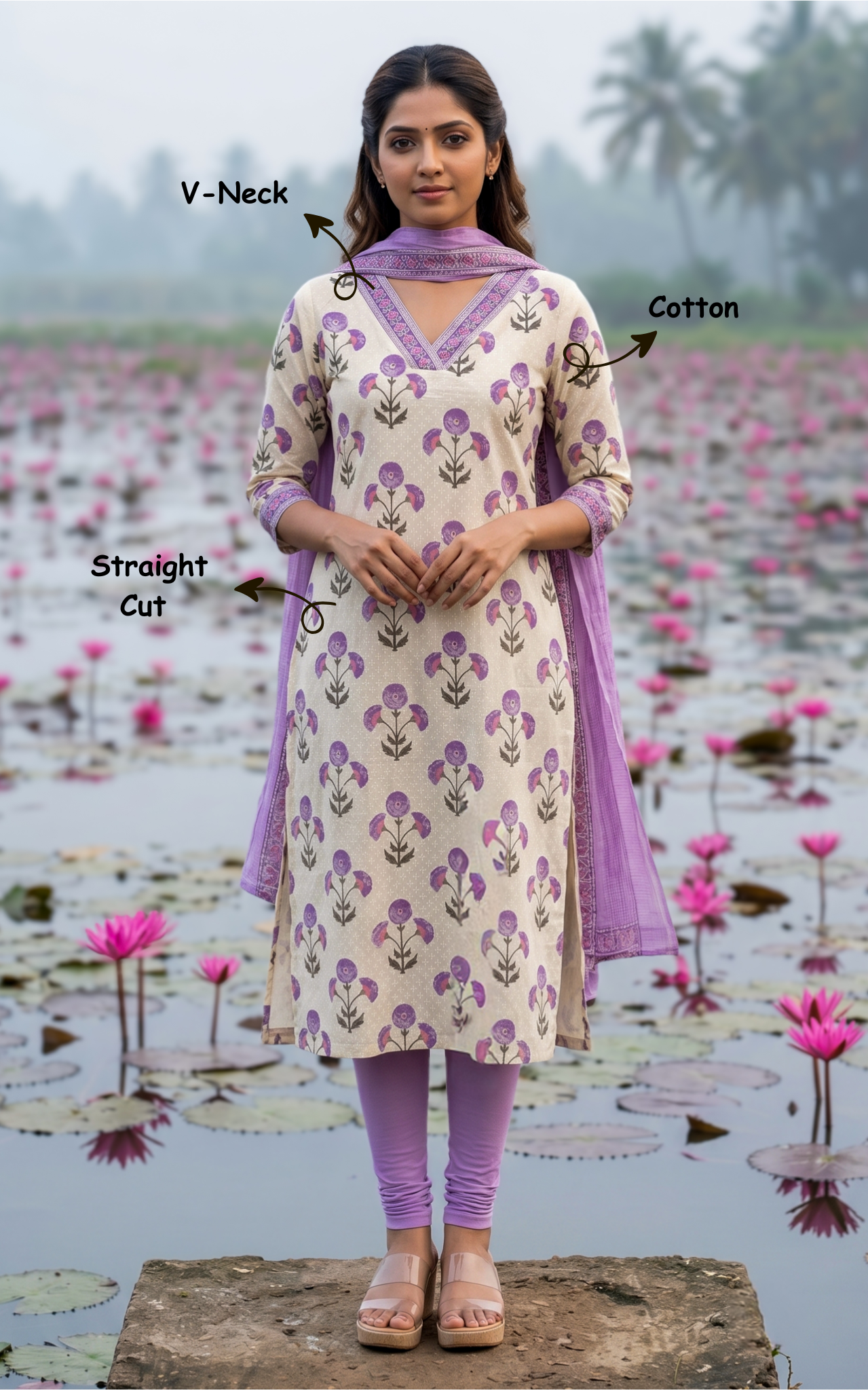 Venuka (Kurti+Dupatta)