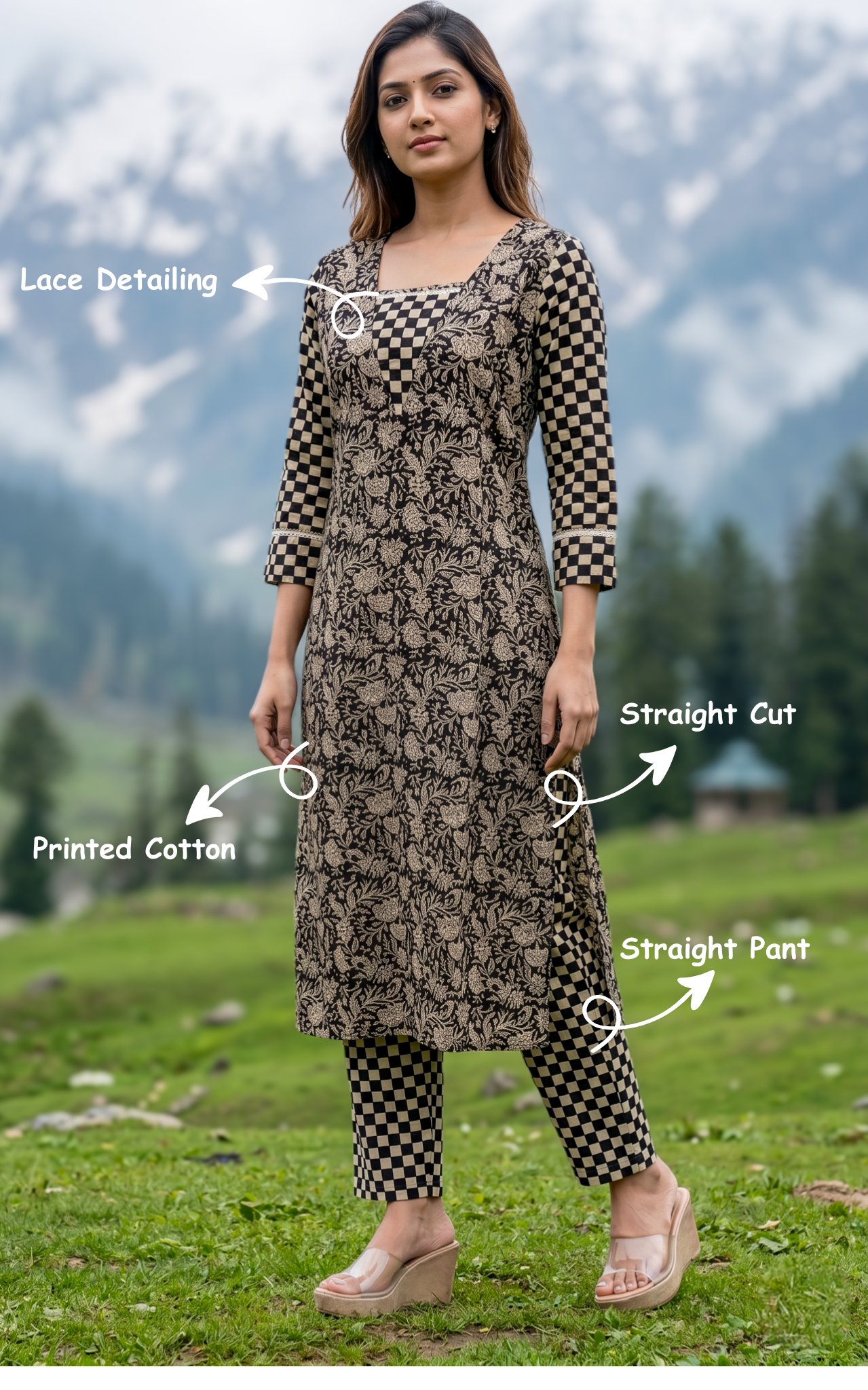 Siloni B (Kurti+Pant)