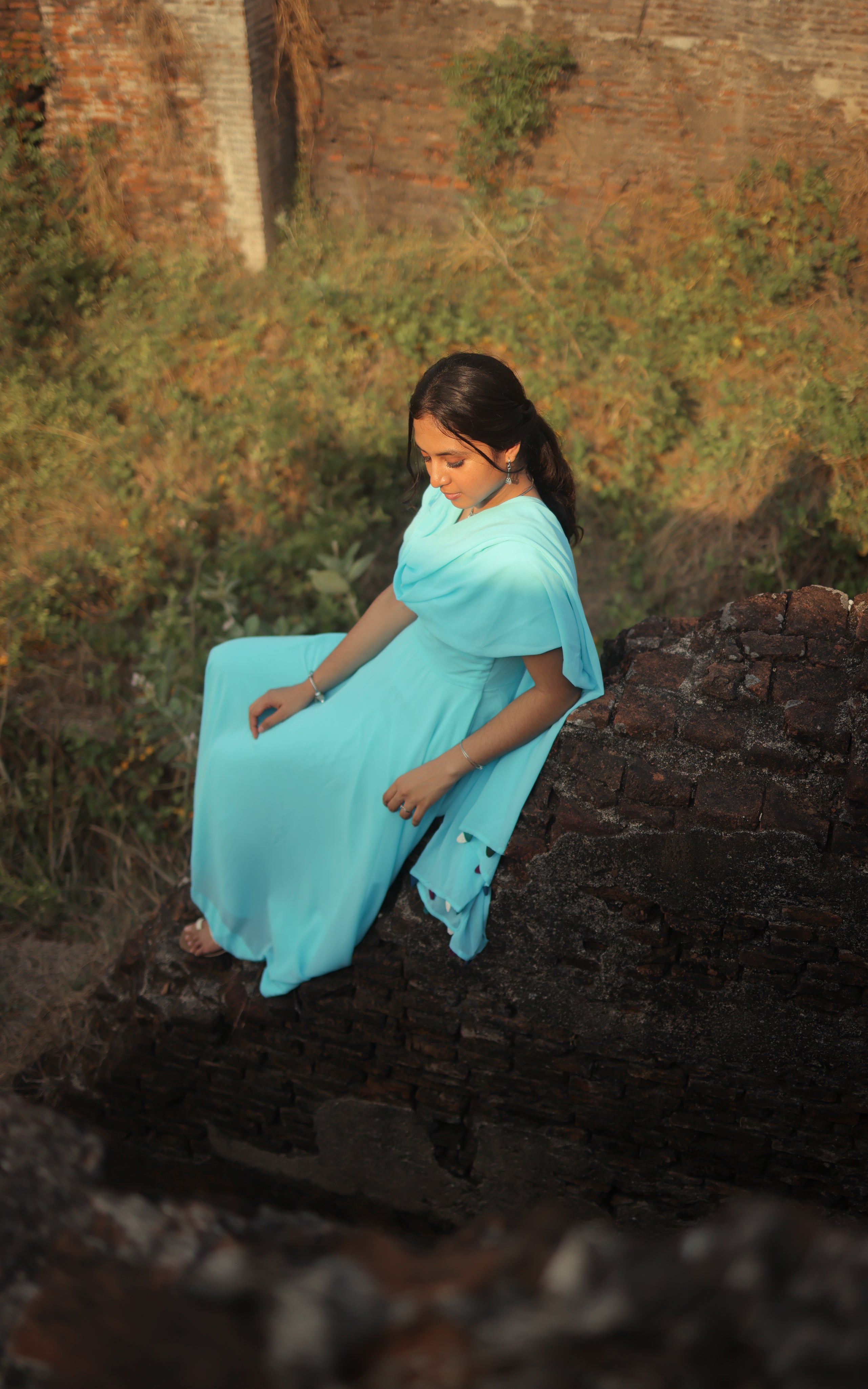 Ethnic gown style
