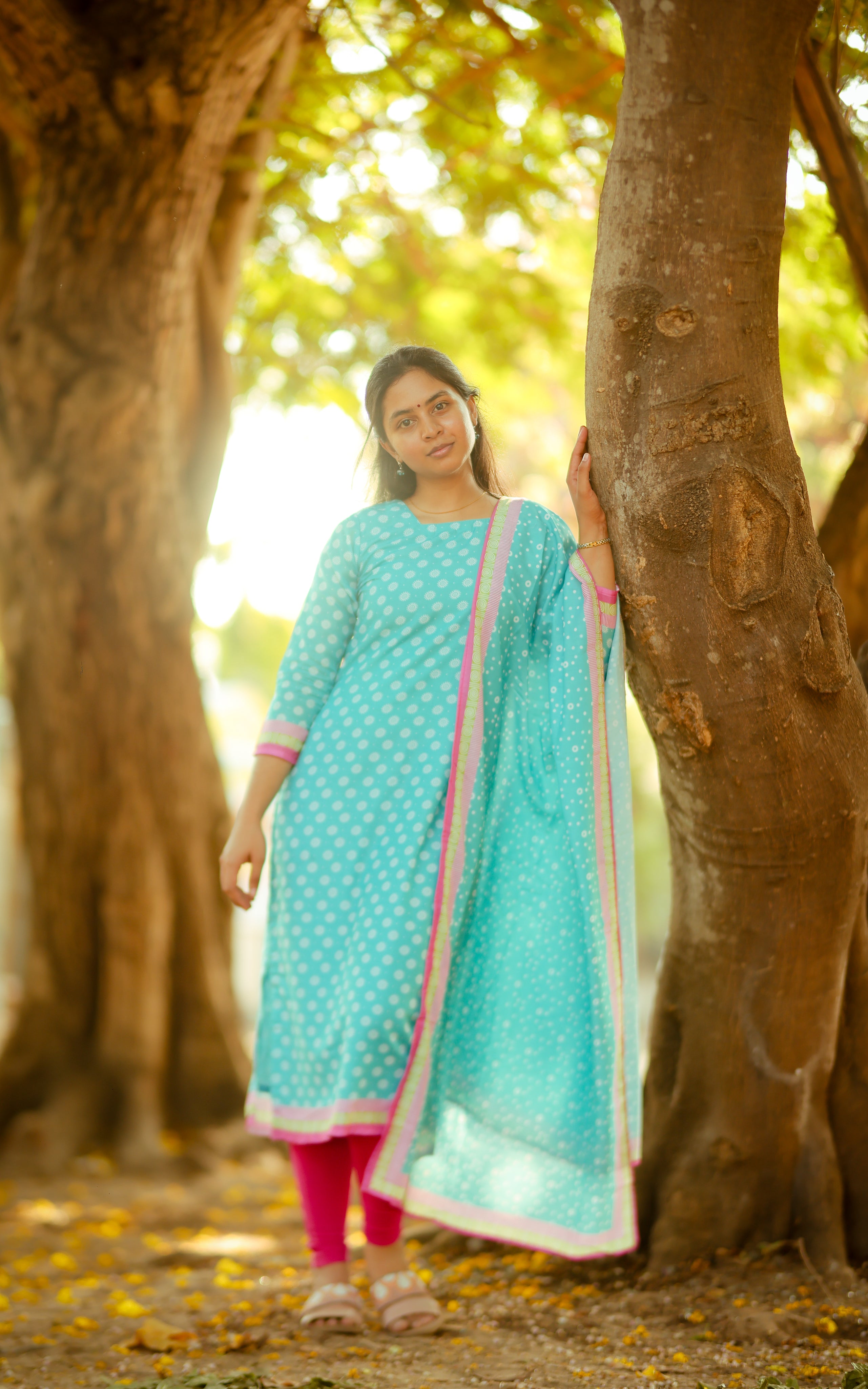 College days ethnic charm