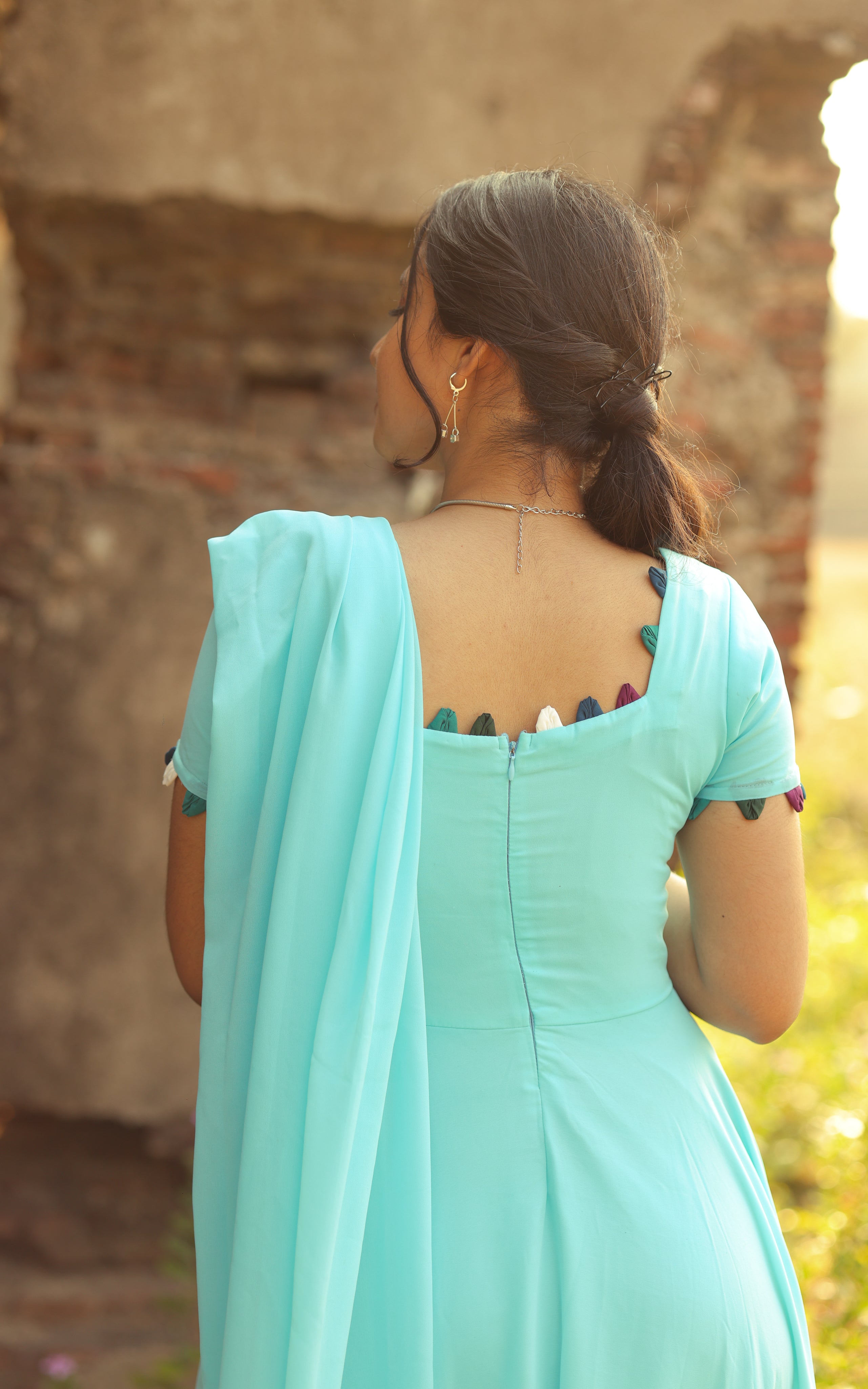 Floor-length Anarkali kurti