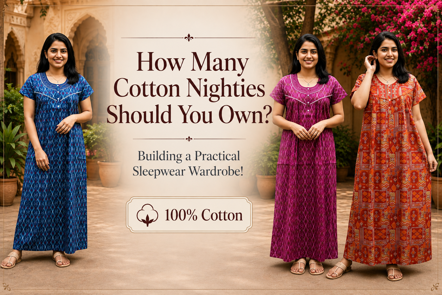 Instore - How Many Cotton Nighties Should You Own? Building a Practical Sleepwear Wardrobe!
