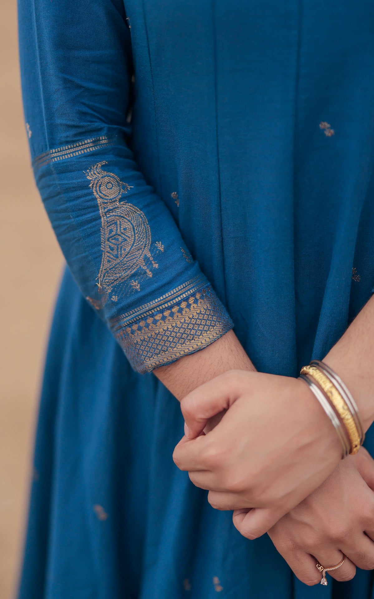 Paingili Blue (Kurti+Dupatta) Delivery Time 10 Working days