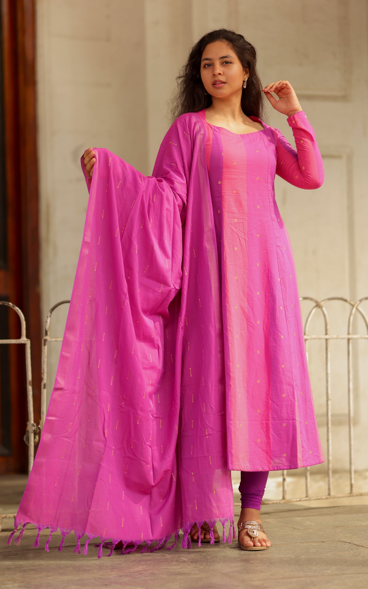 Pon Thamarai (Kurti+Dupatta)This will be restocked on 25.09.2026