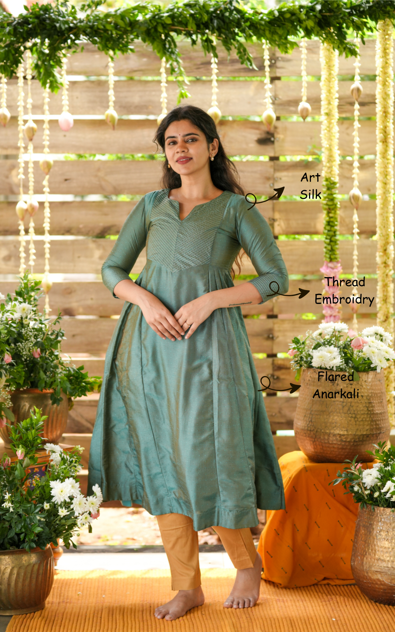 Elegant kurti style for women