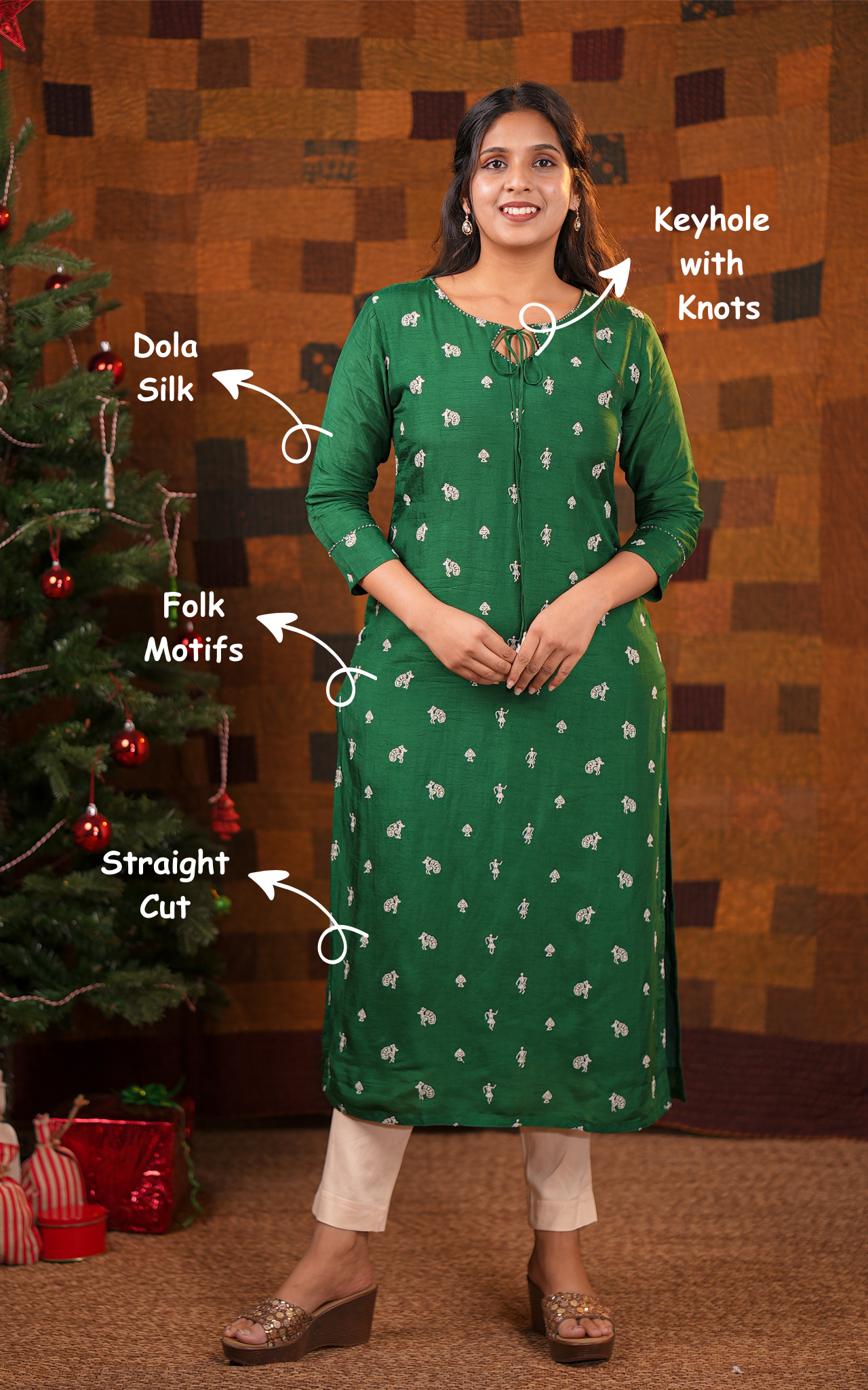 Dola Silk kurti