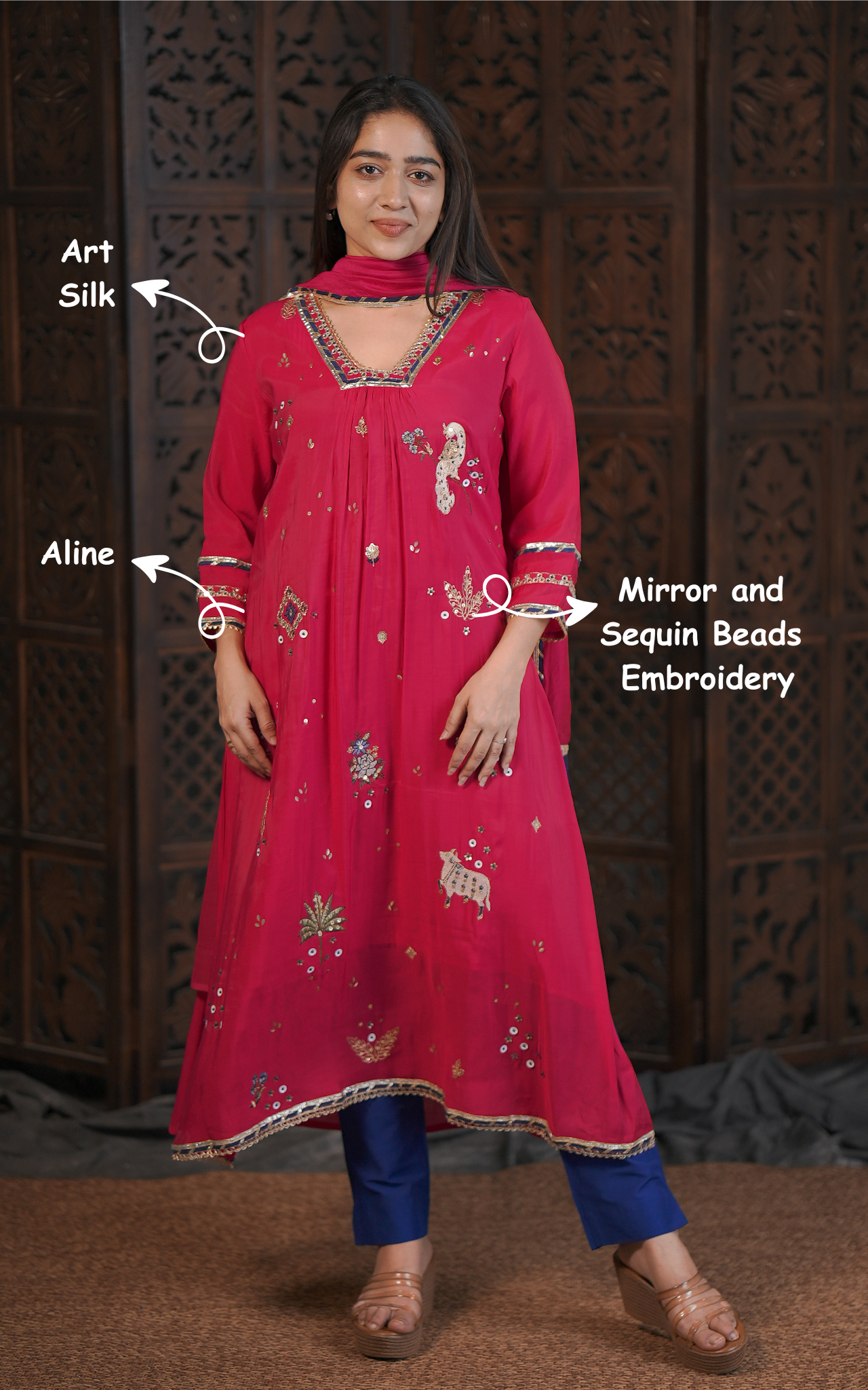 Sonam B (Kurti+Dupatta)