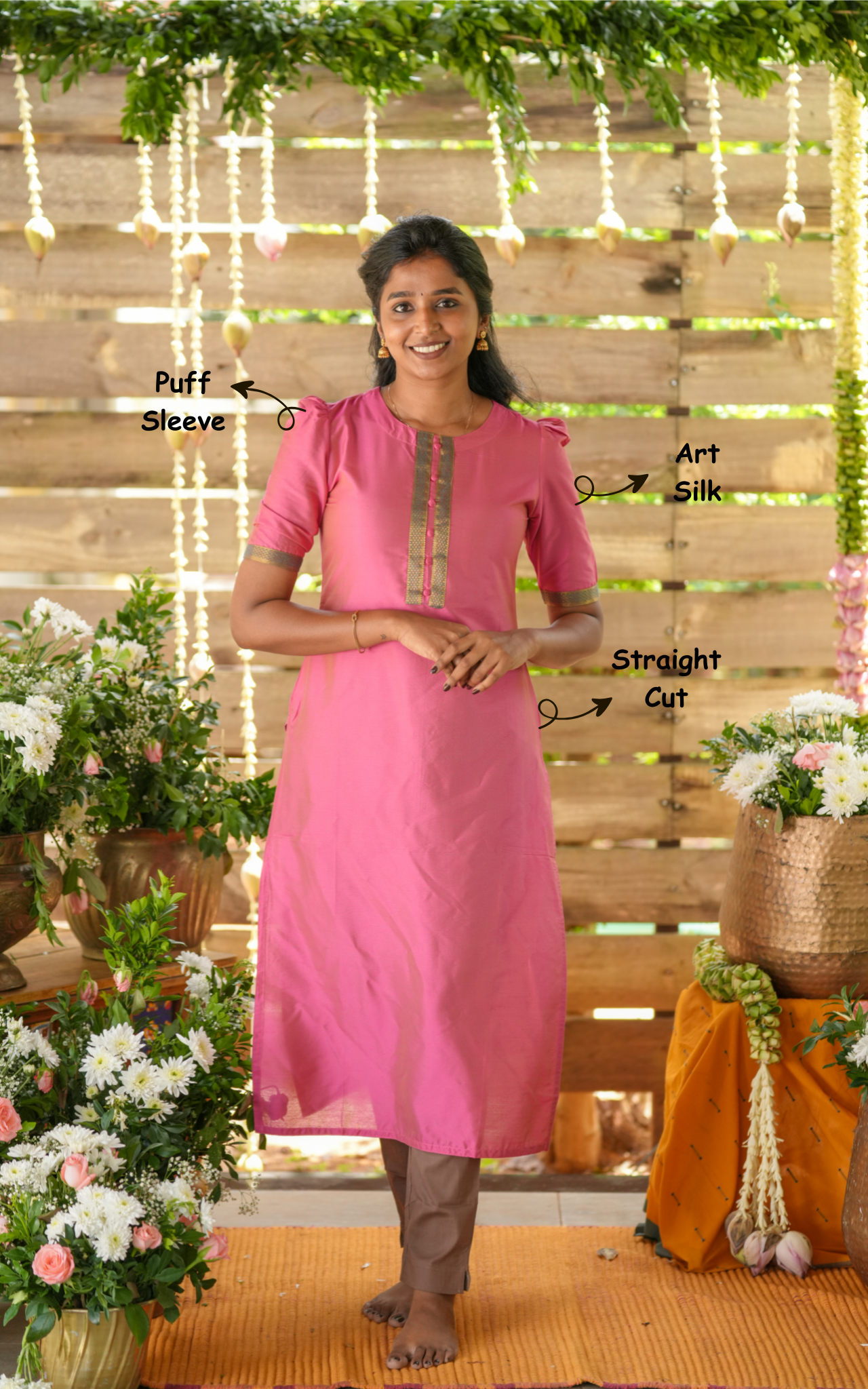 Elegant kurti style for women