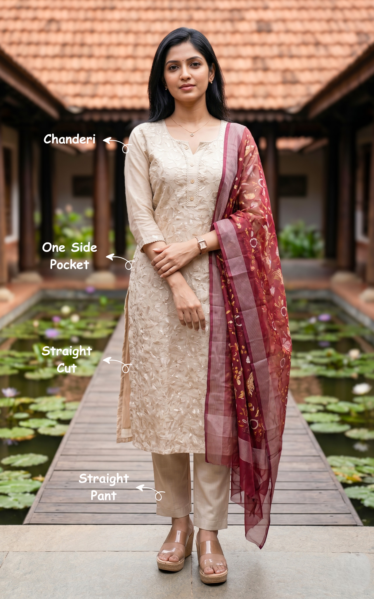 Remi (Kurti+Pant+Dupatta)