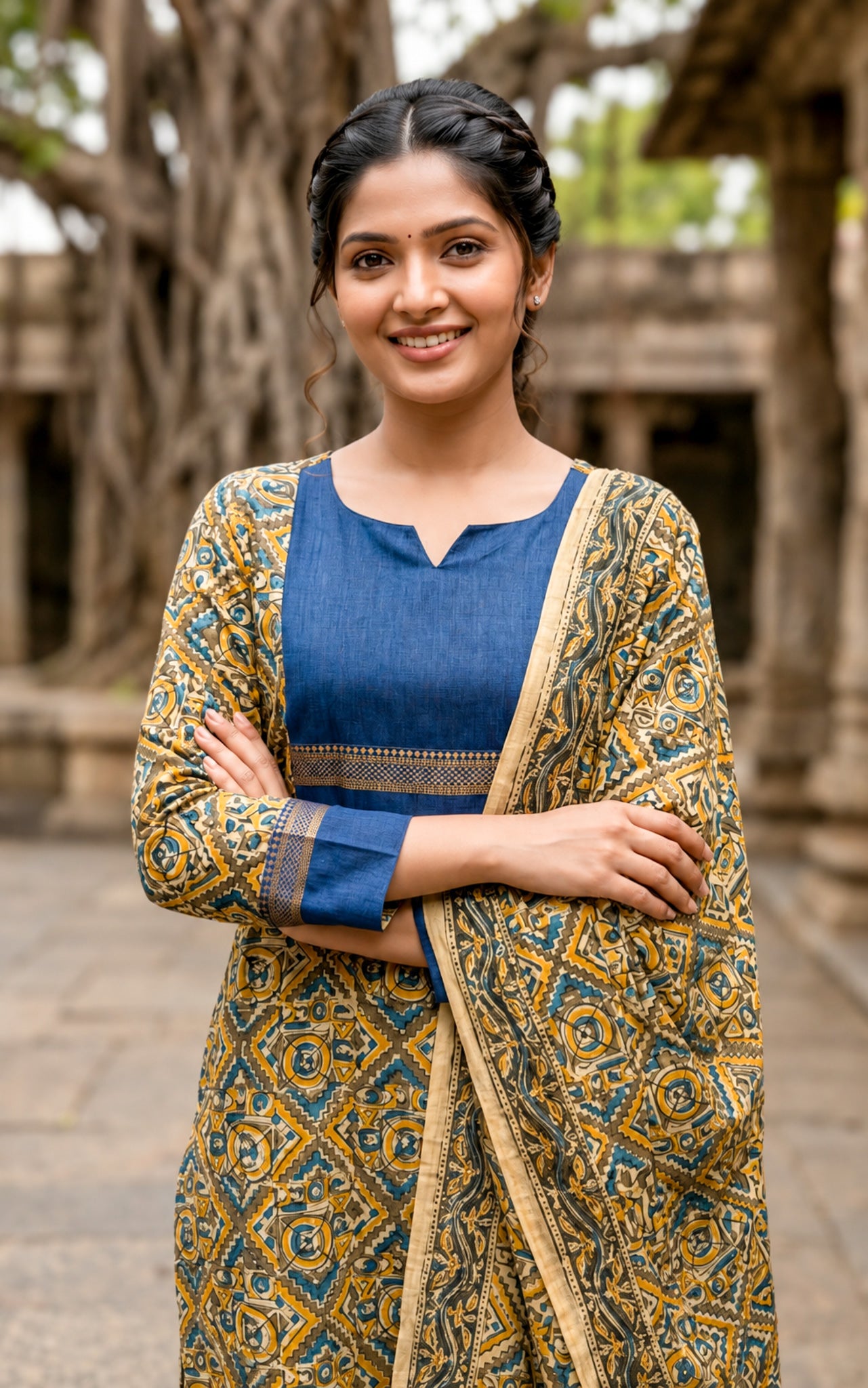 Avanitha A (Kurti+Dupatta)