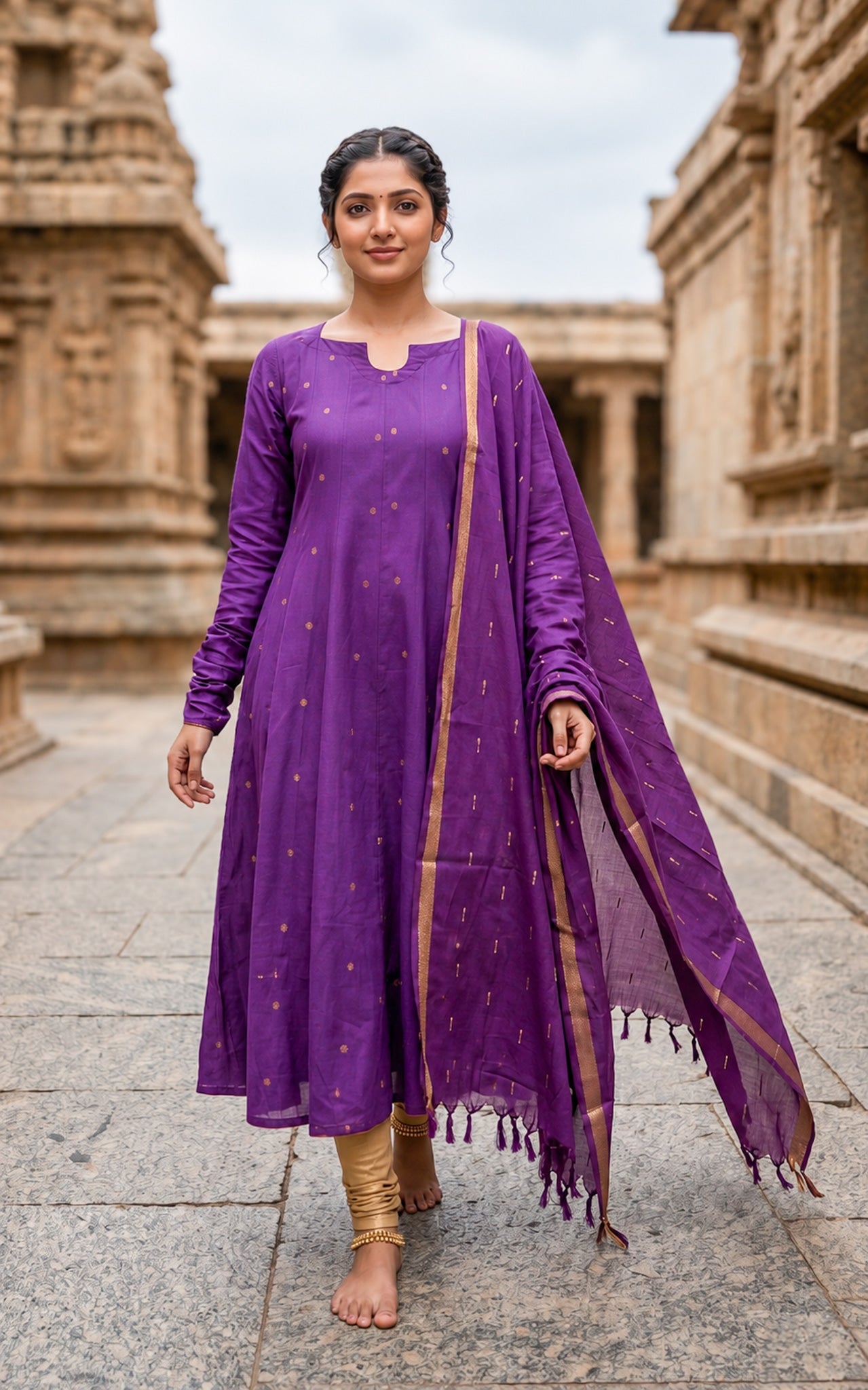 Anudeepthi (Kurti+Dupatta)