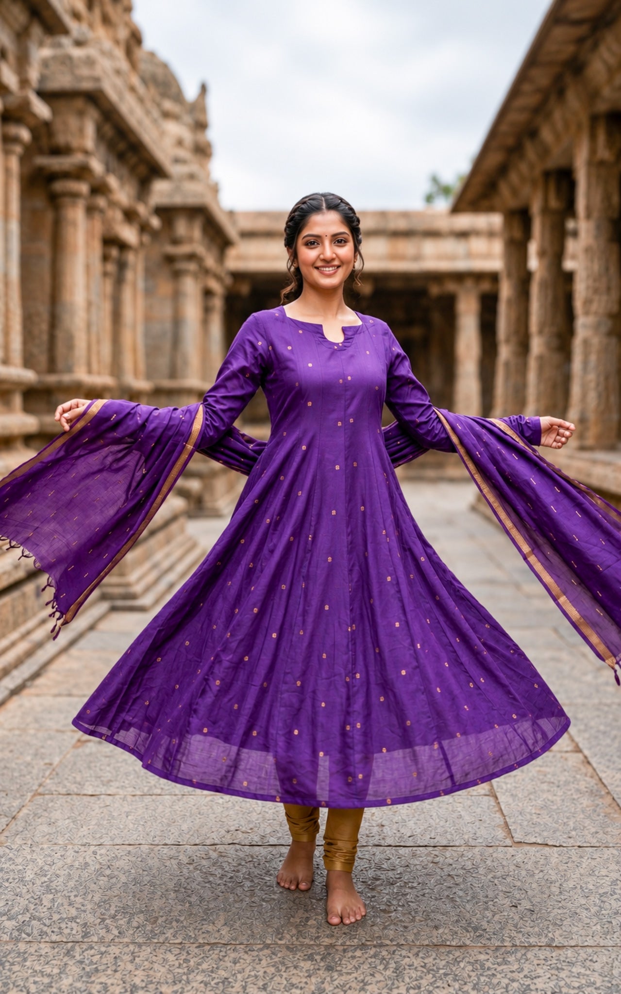 Anudeepthi (Kurti+Dupatta)