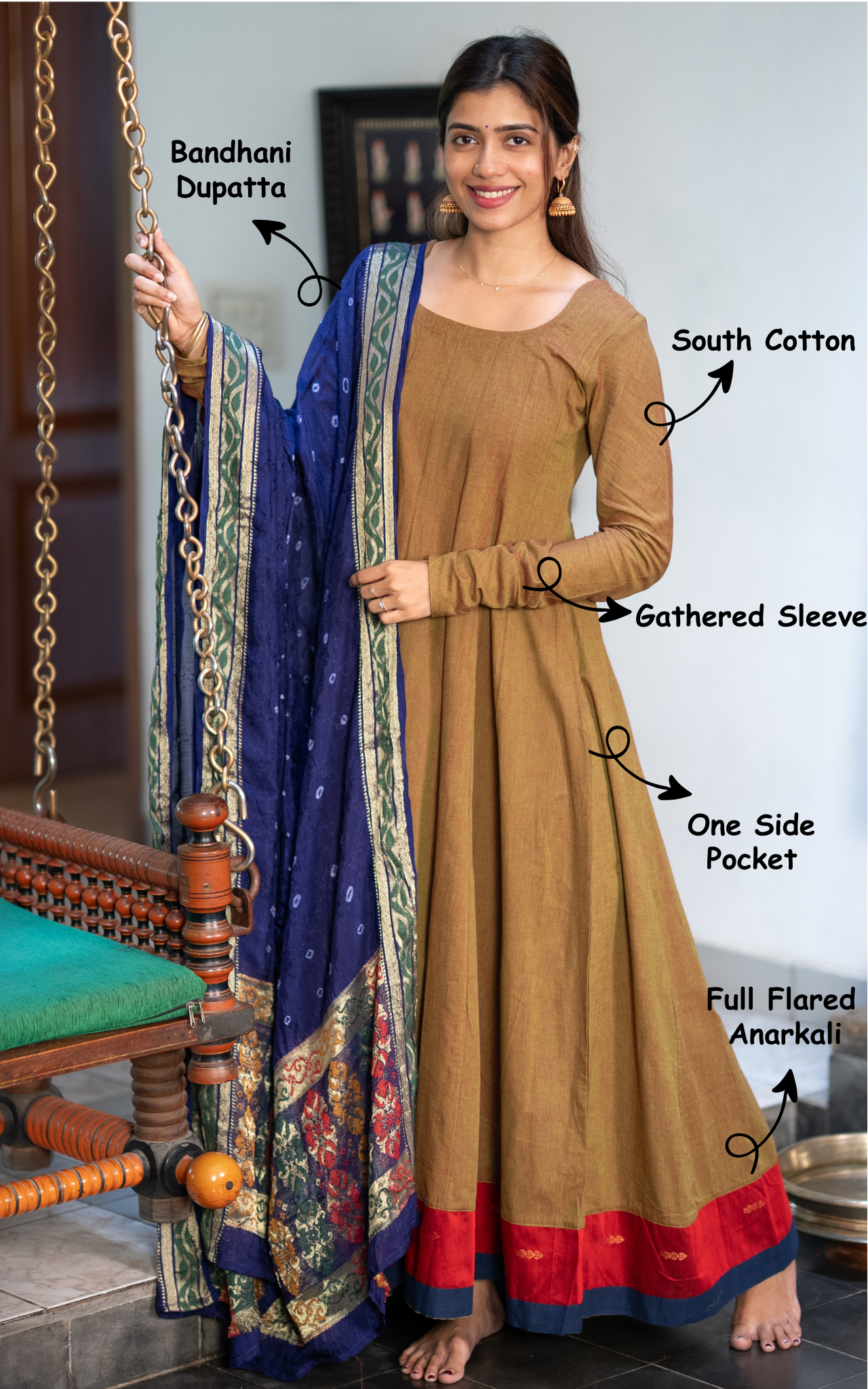 Charulatha (Kurti+Dupatta)