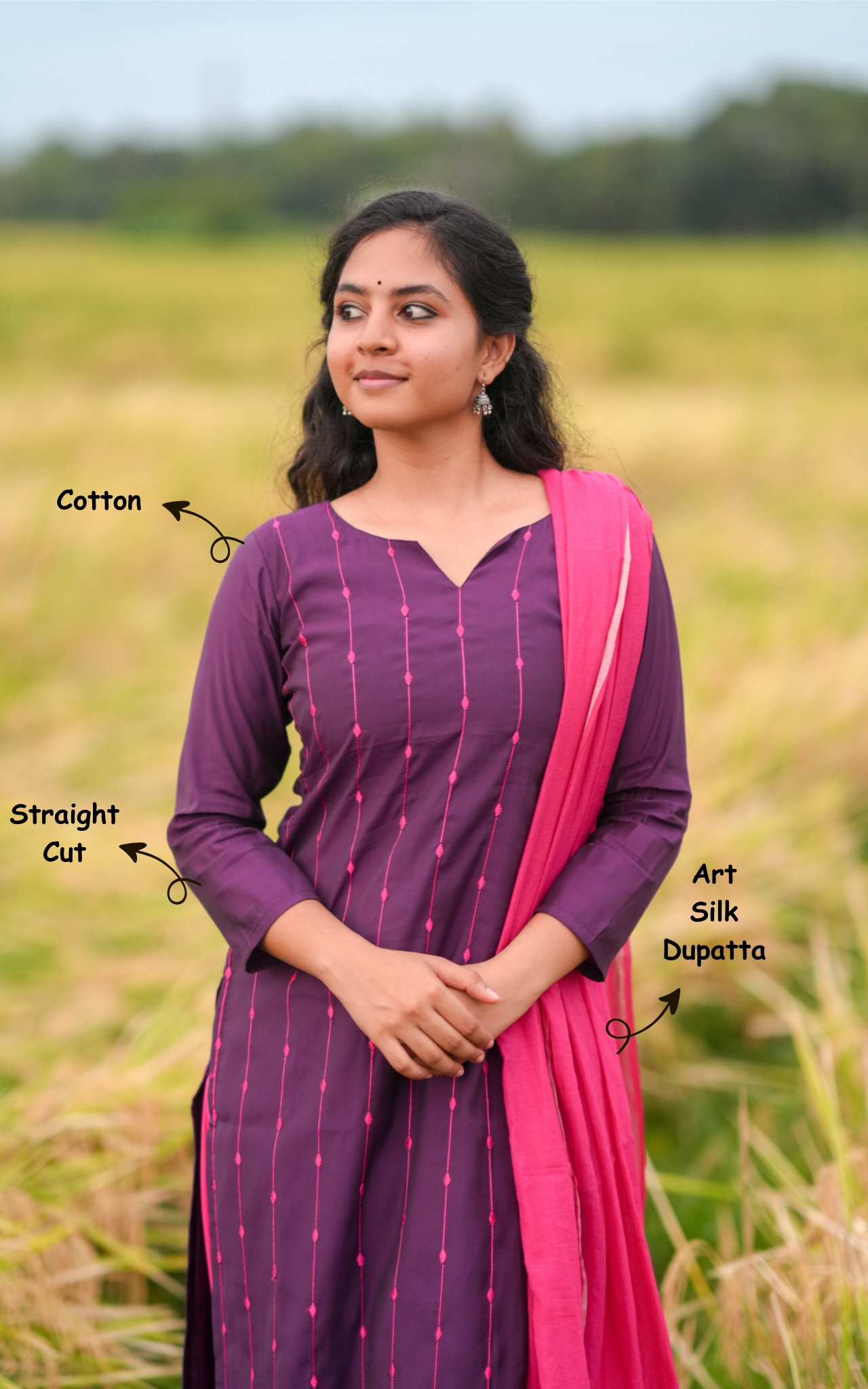 Made from breathable cotton-blend fabric for all-day wearability