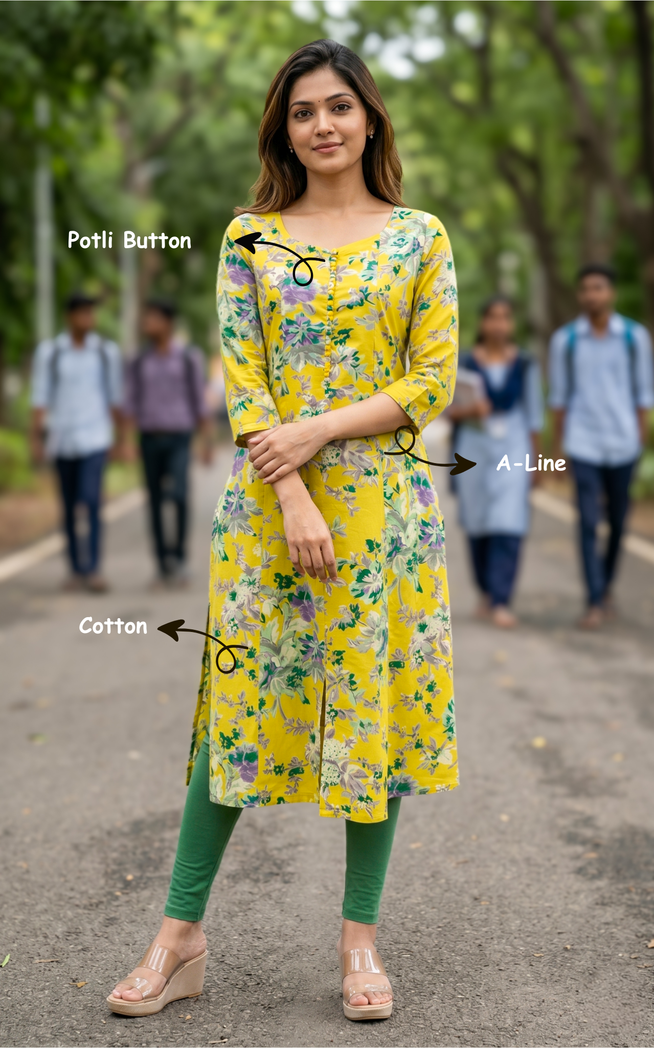 Cotton everyday wear kurti for women
