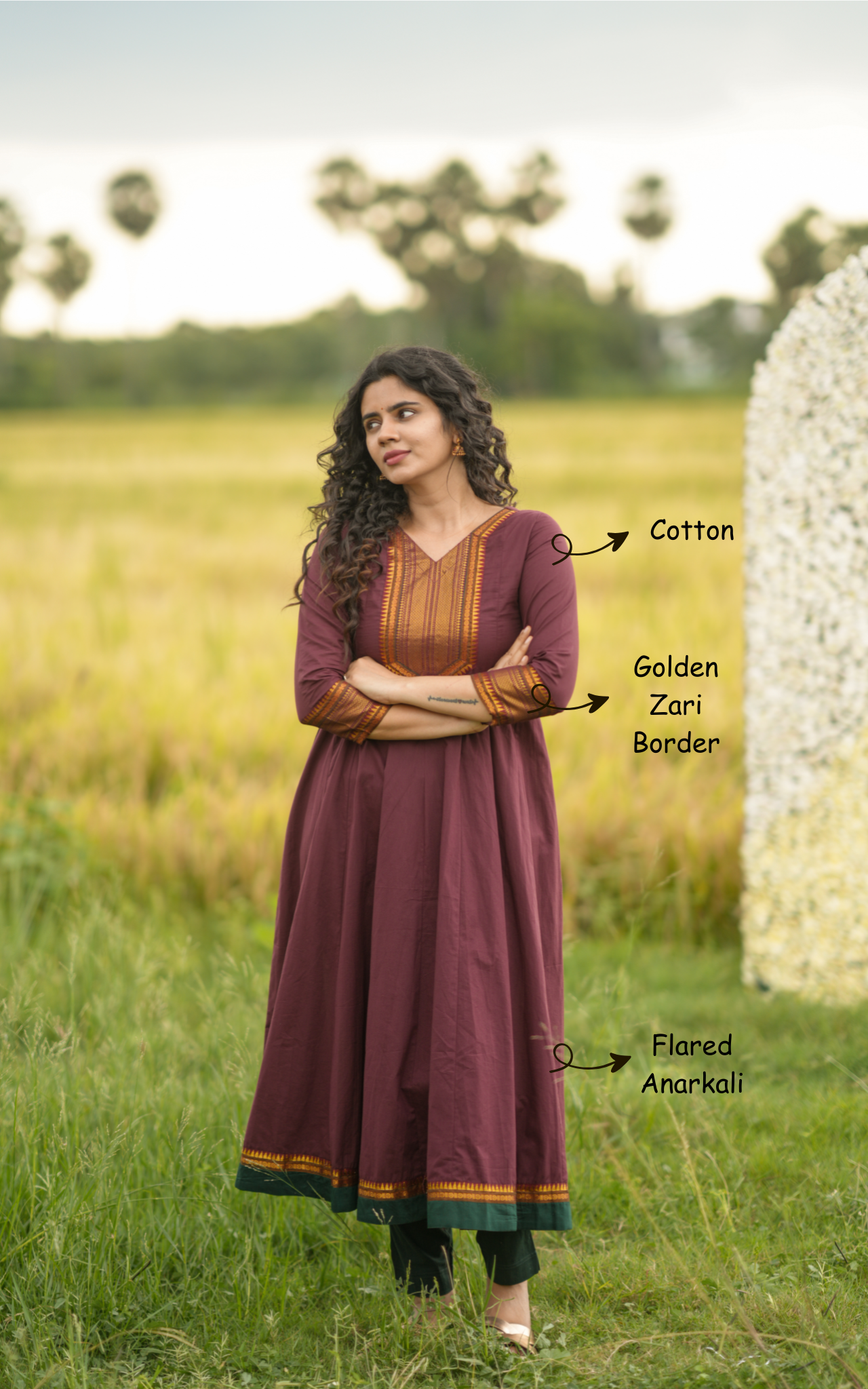 Traditional Anarkali for women