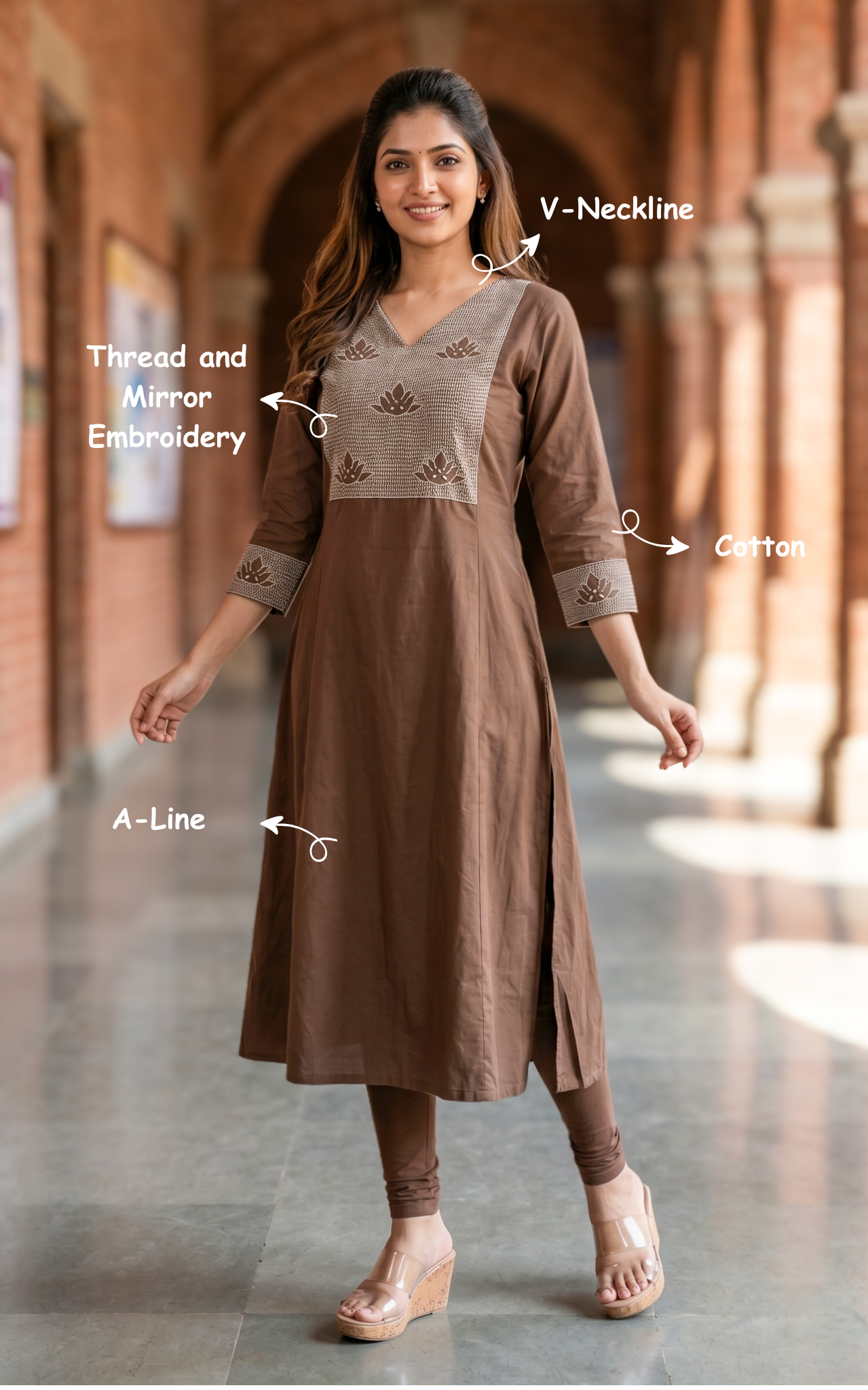 All day wear cotton kurti for women
