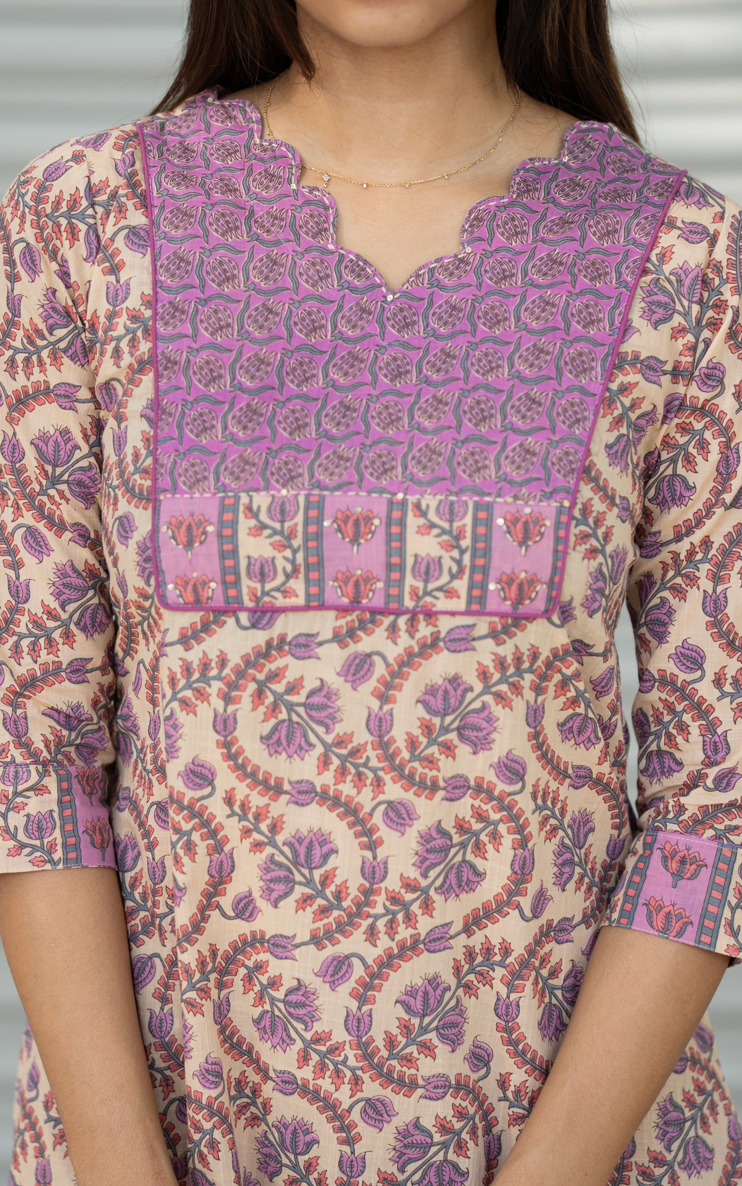 Jenisha C (Kurti+Pant+Dupatta)