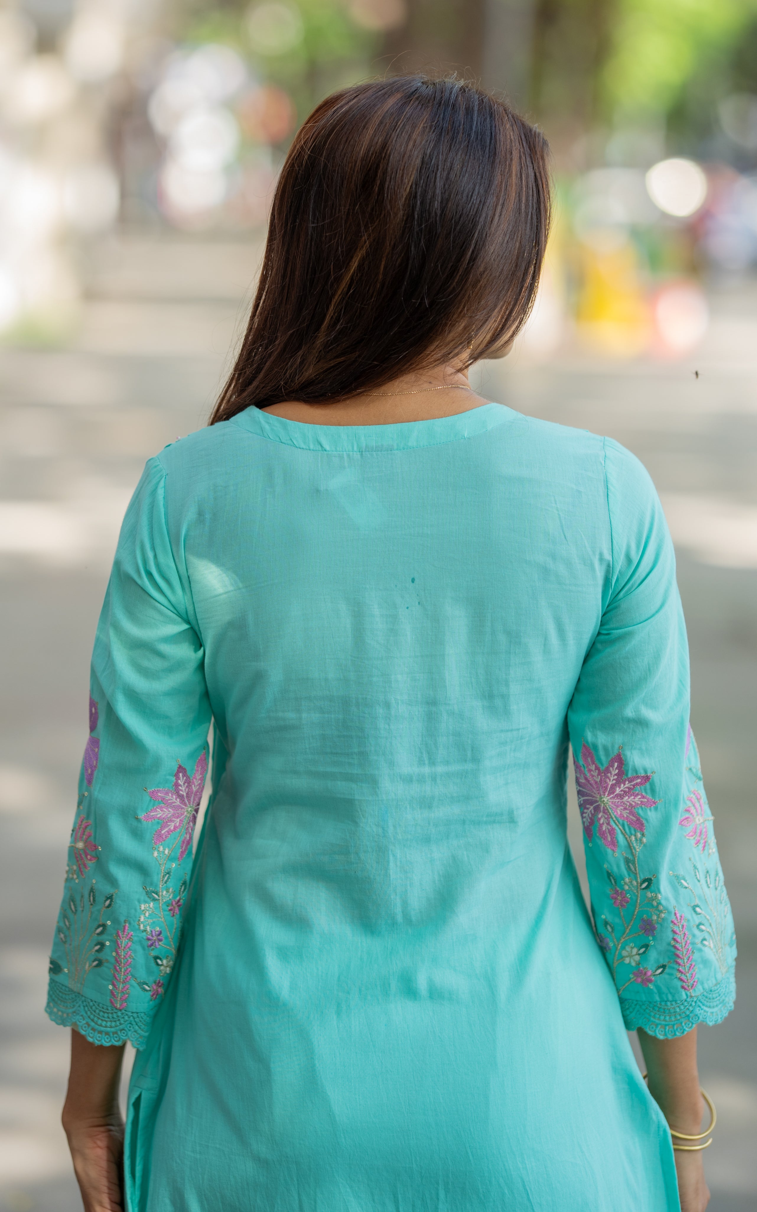 Water Lilly (Kurti+Pant+Dupatta)