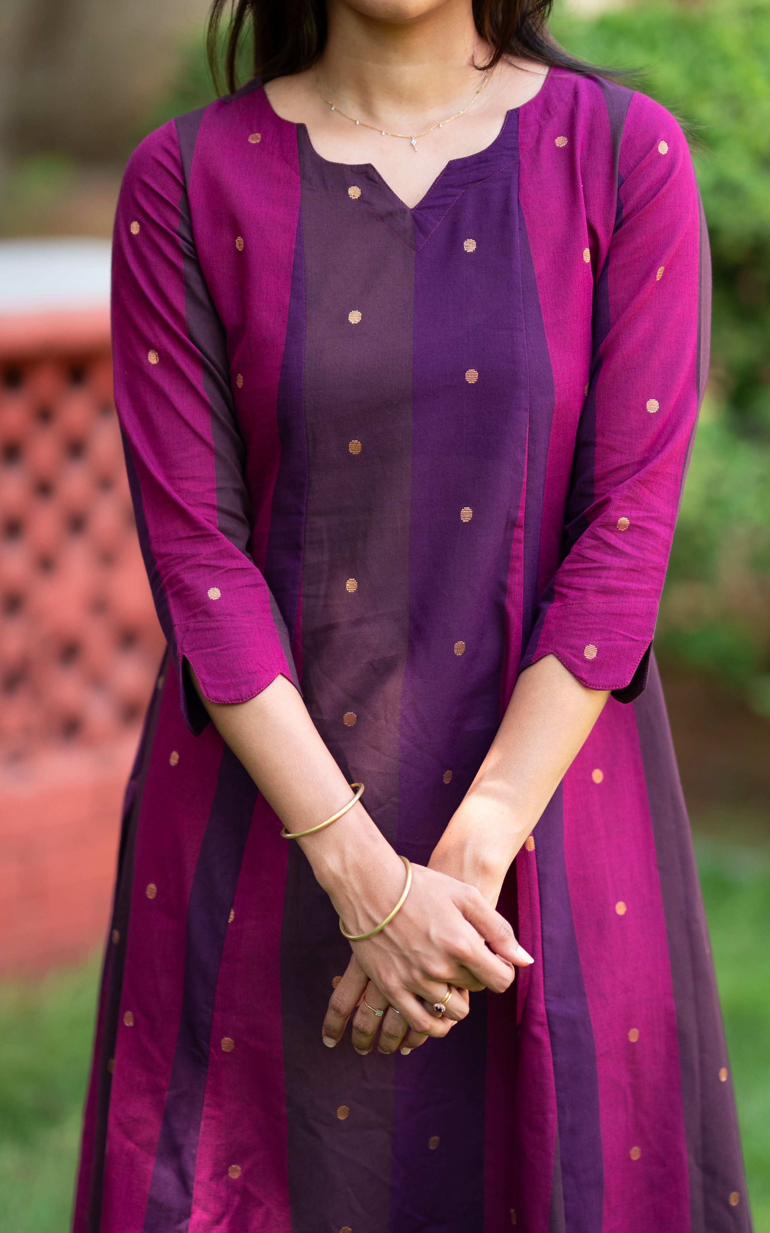 Multicolor South Cotton Designer Aline Kurti for Women