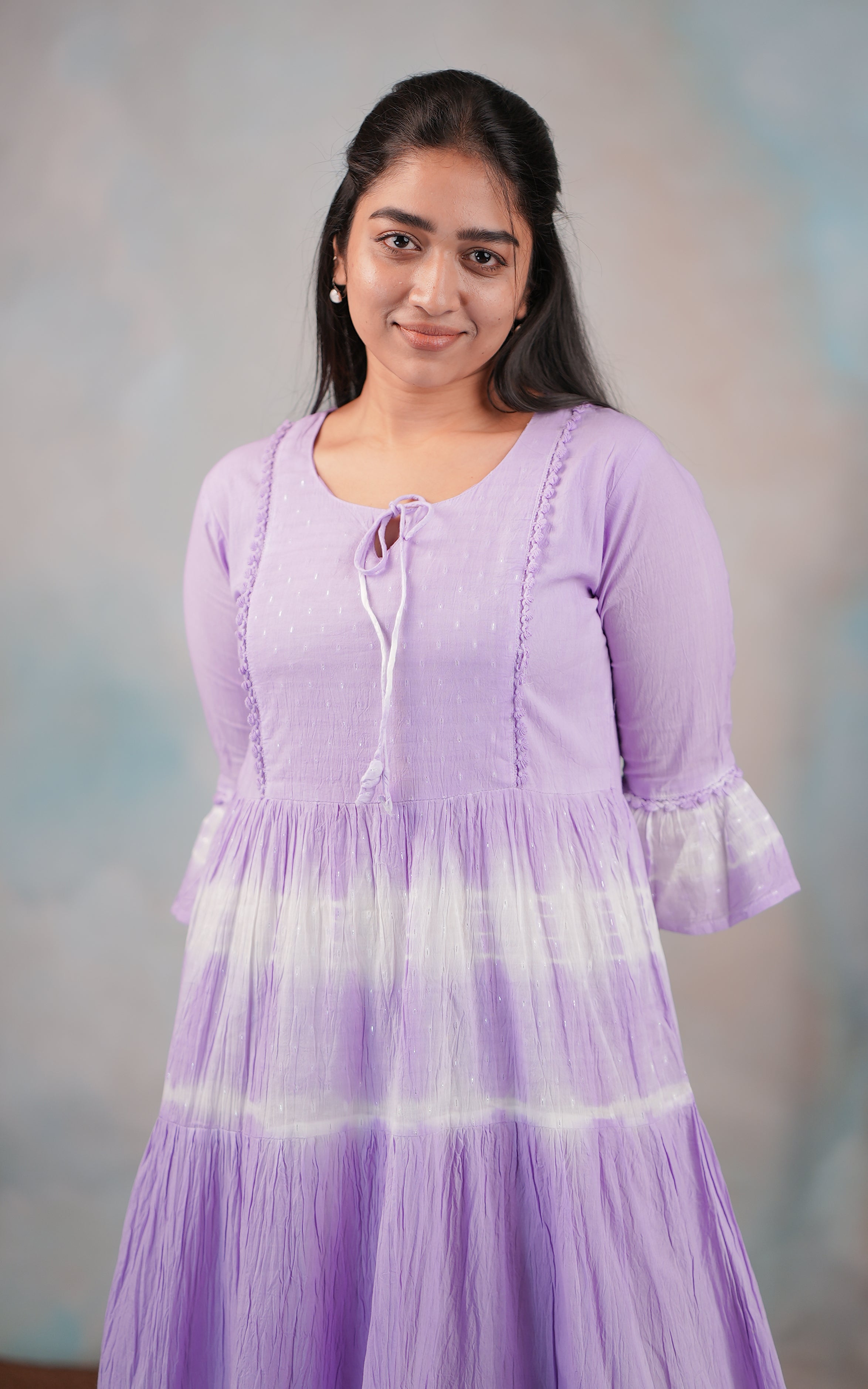 Tiered cut maxi