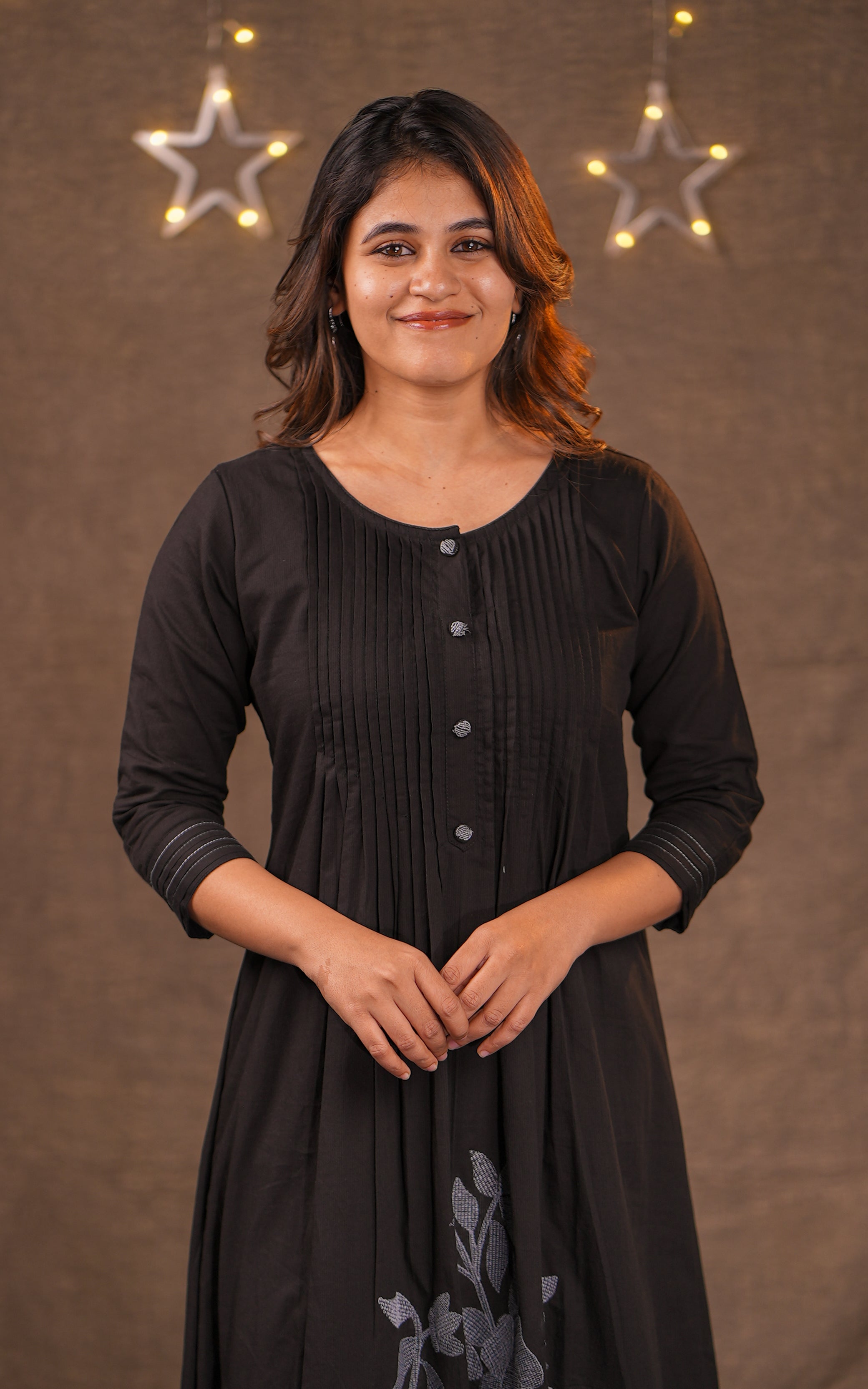 Pintuck Aline kurti for women
