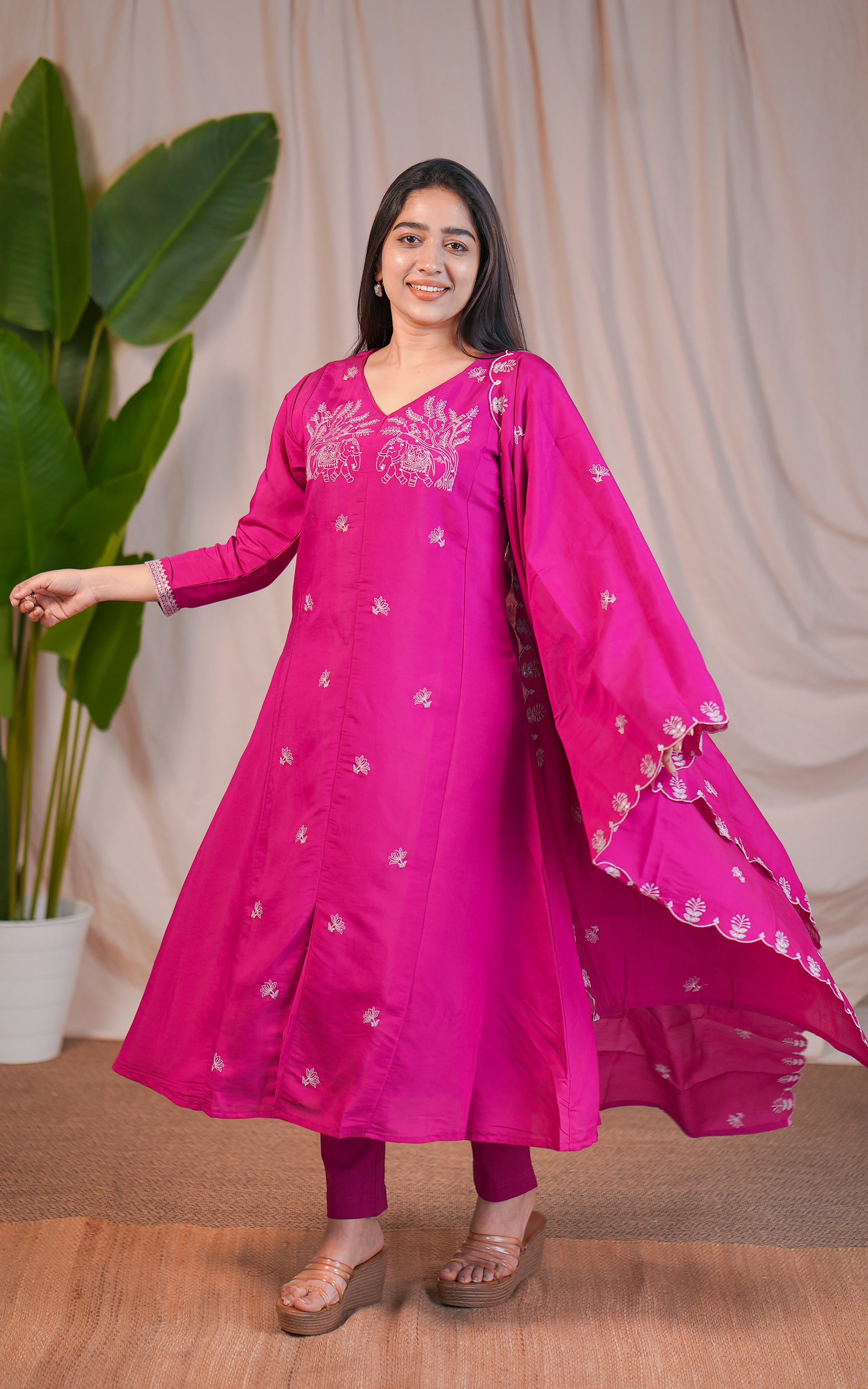 Vriksha B (Kurti+Dupatta)