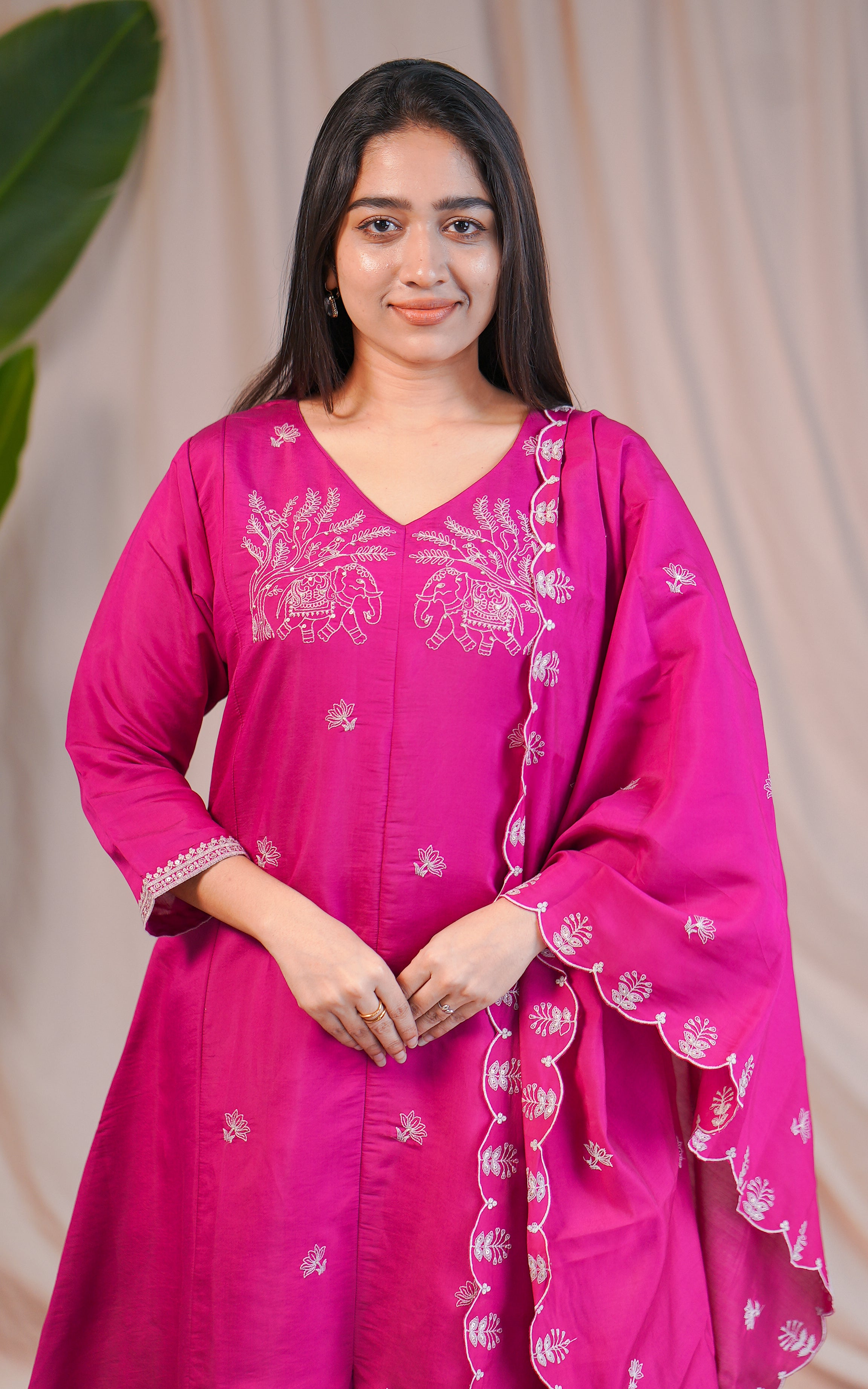 Vriksha B (Kurti+Dupatta)