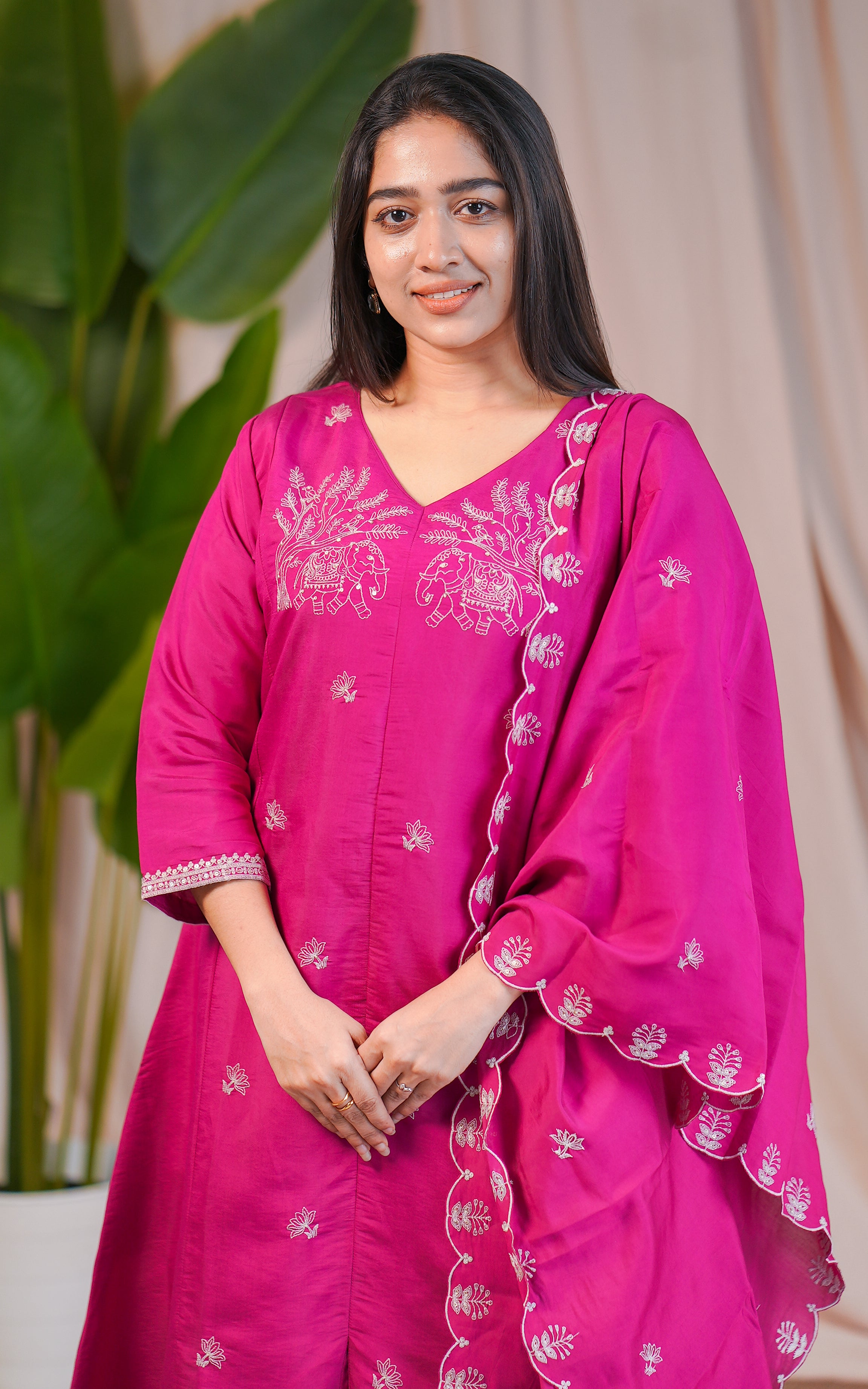 Vriksha B (Kurti+Dupatta)