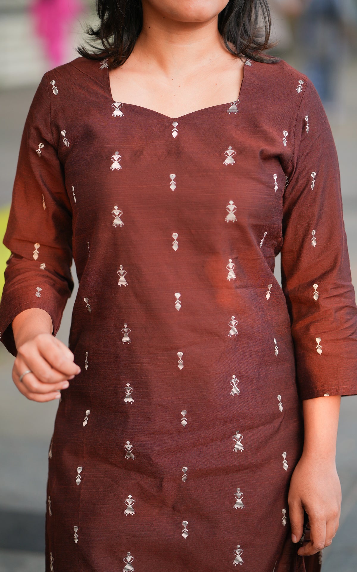 Folk Art Dark Brown