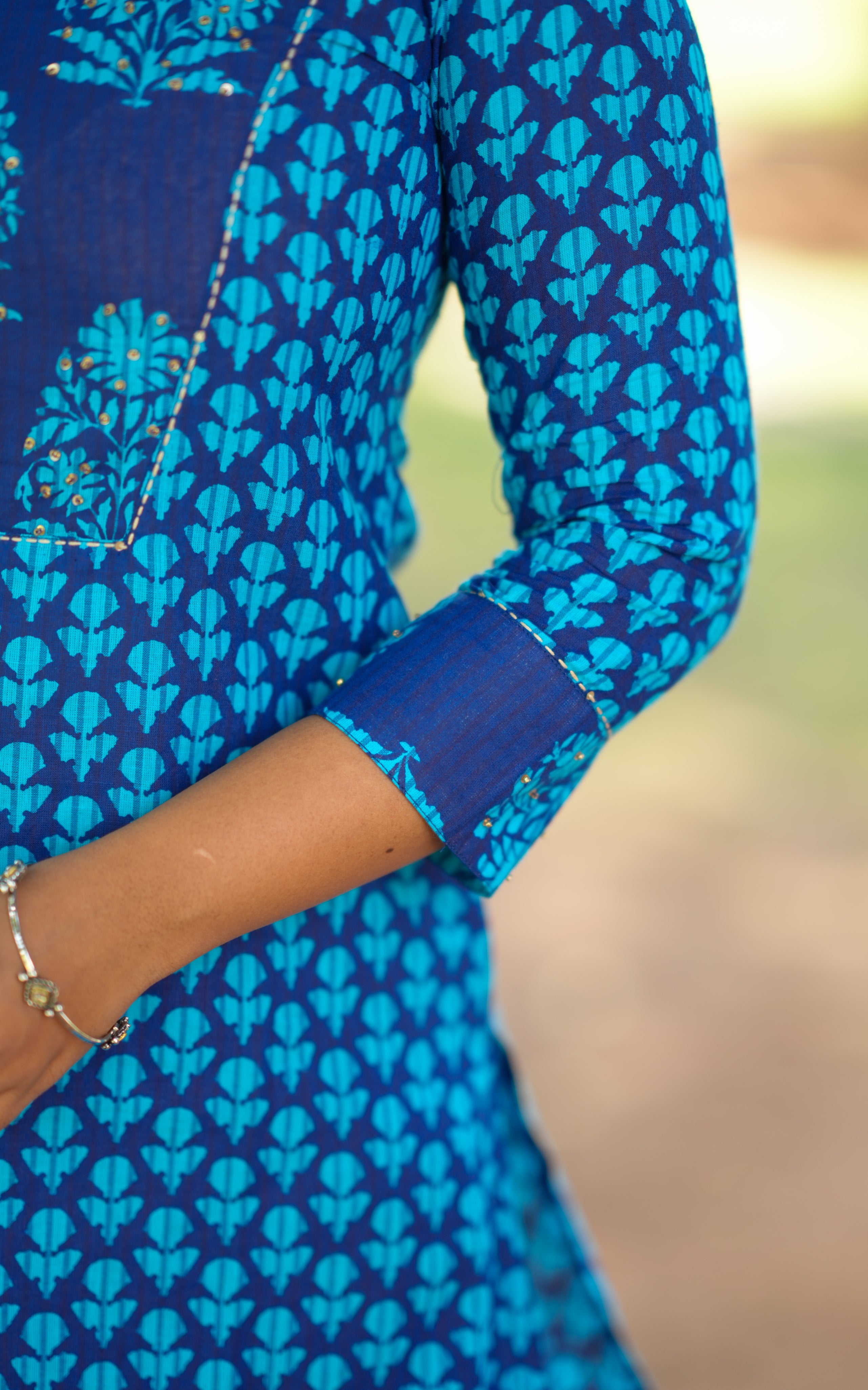 3/4th sleeve kurti