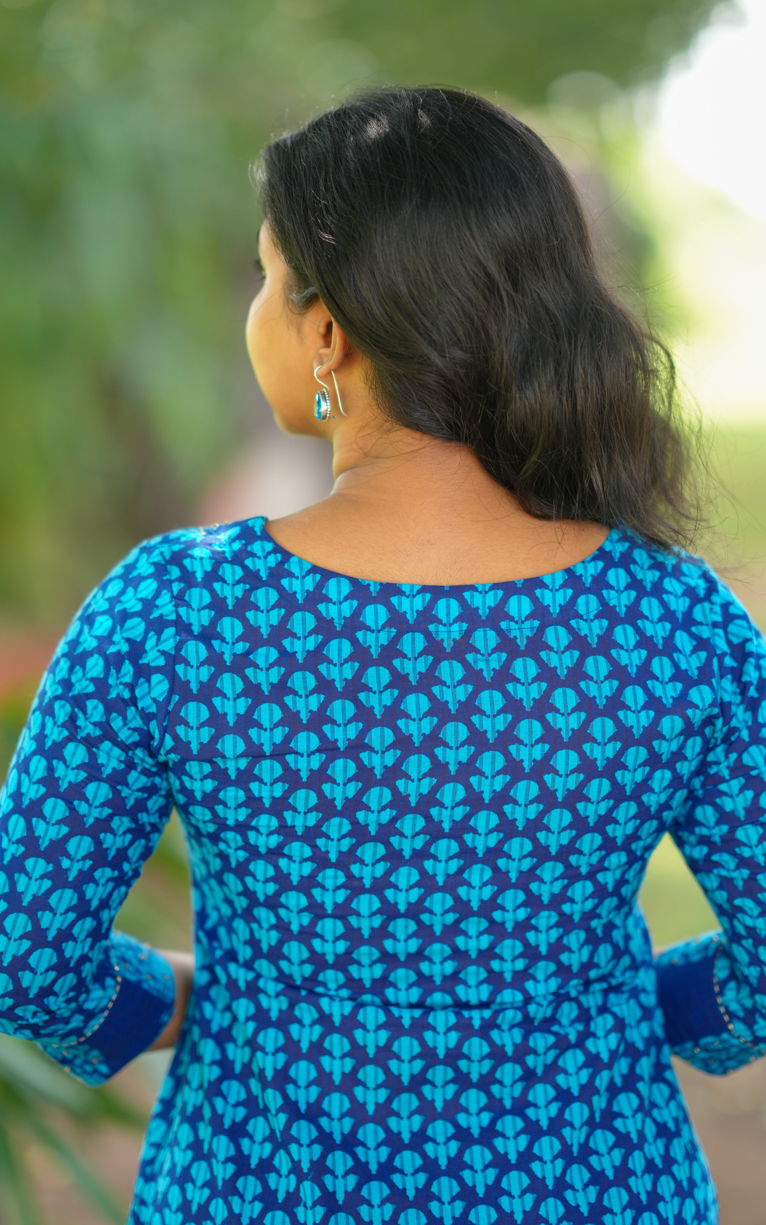 floral kurti for daily wear