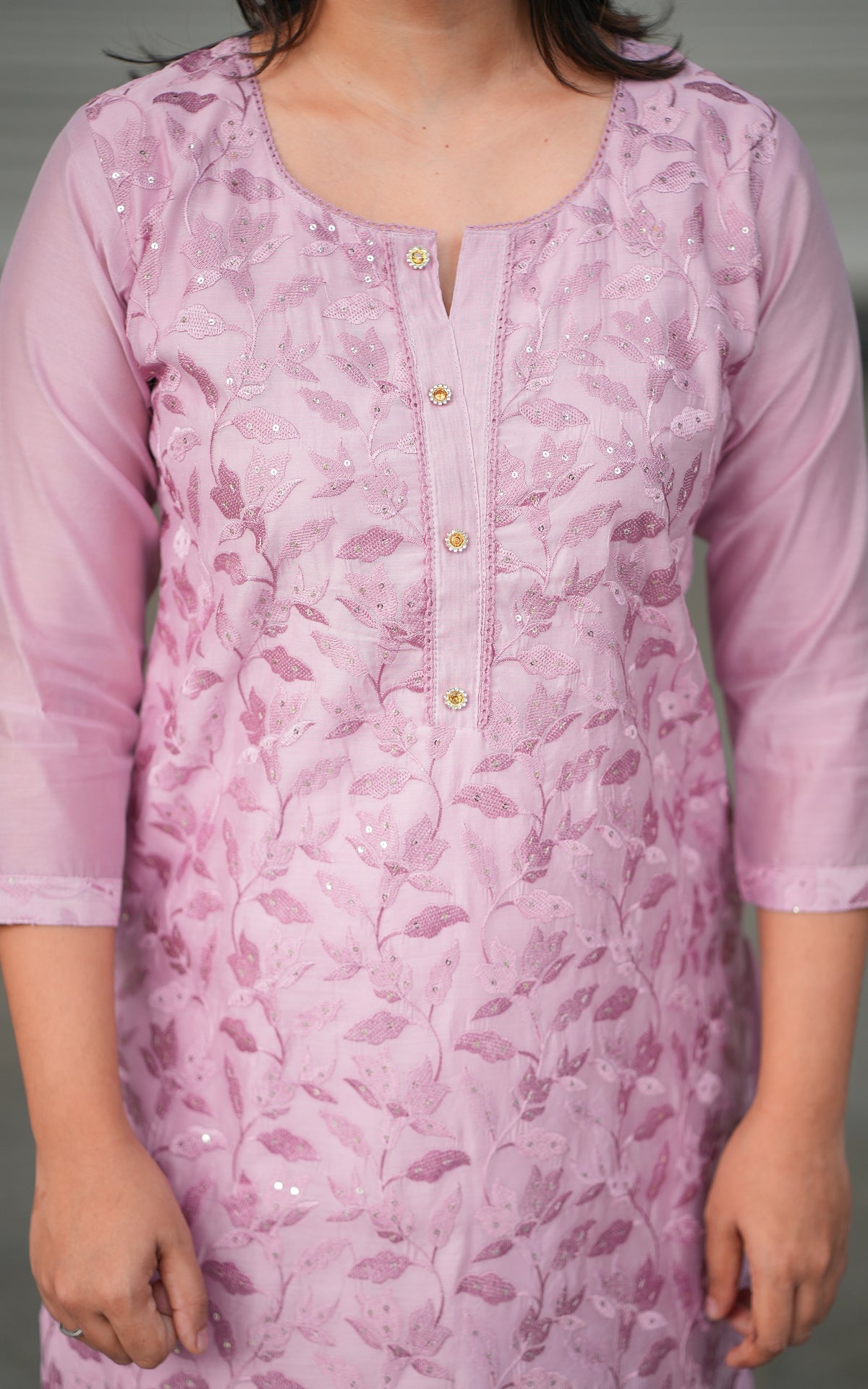 Rithuska Onion Pink (Only Kurti)