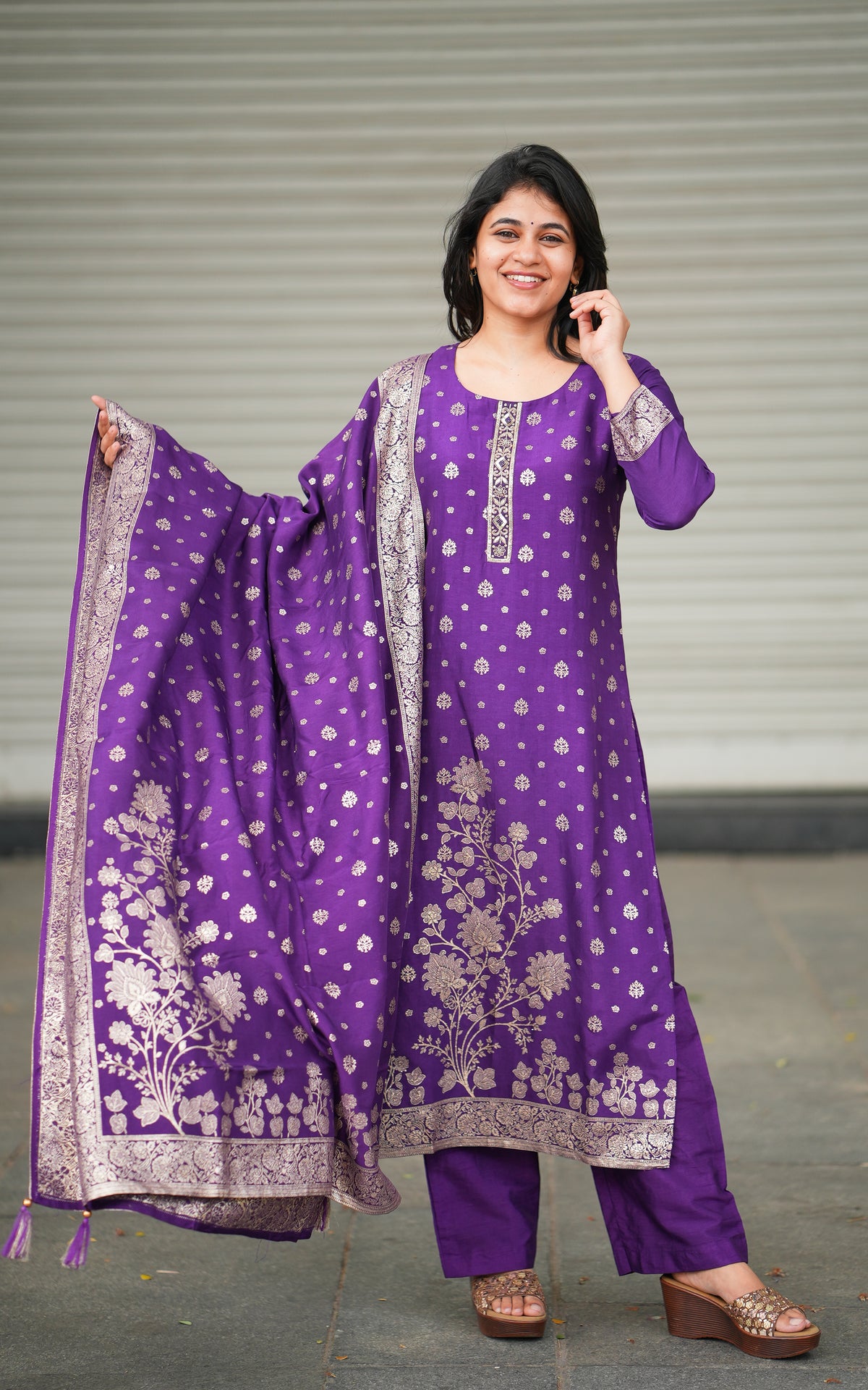 Premila (Kurti+Pant+Dupatta)