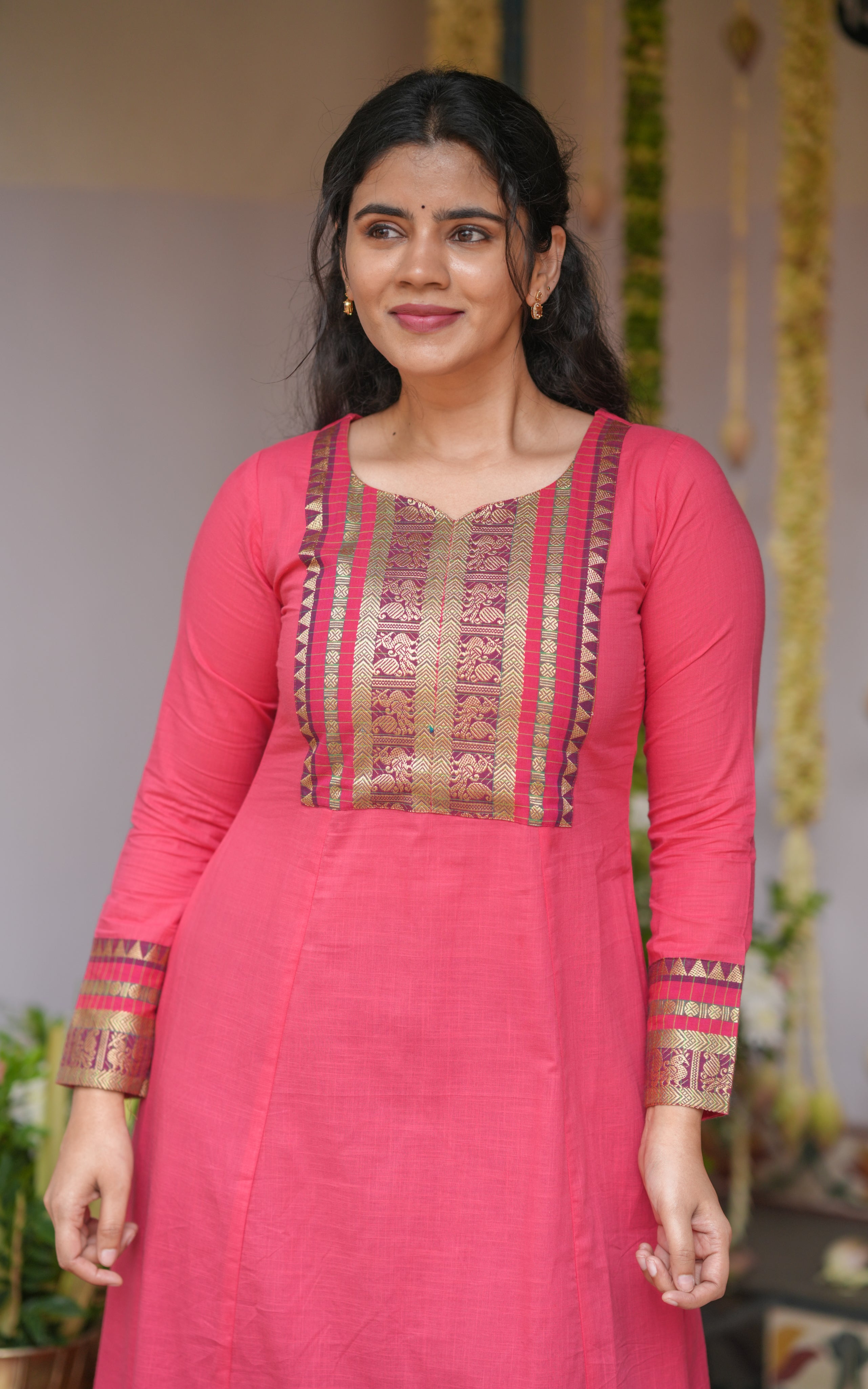 Simple ethnic wear for women
