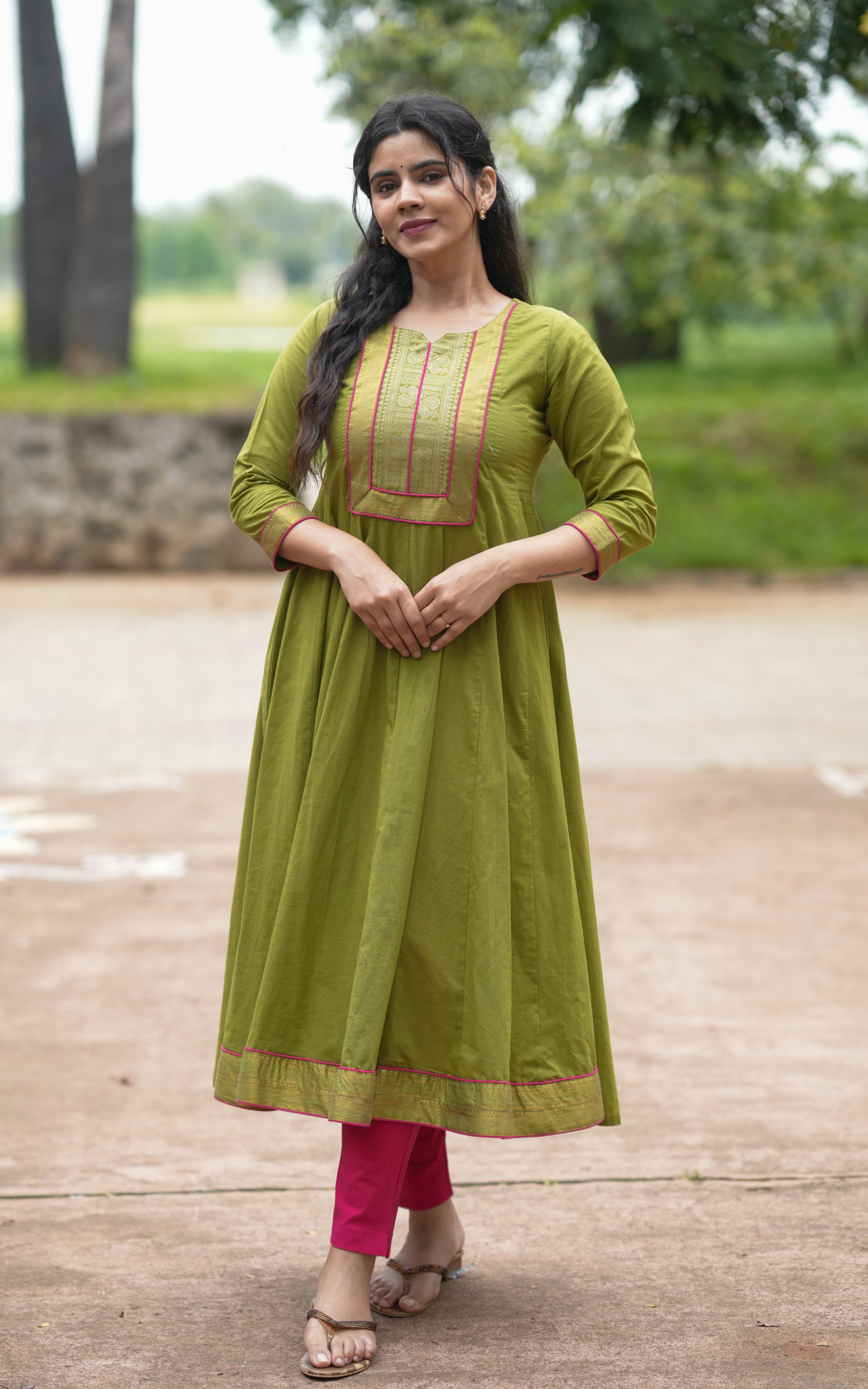 Classic Anarkali shape