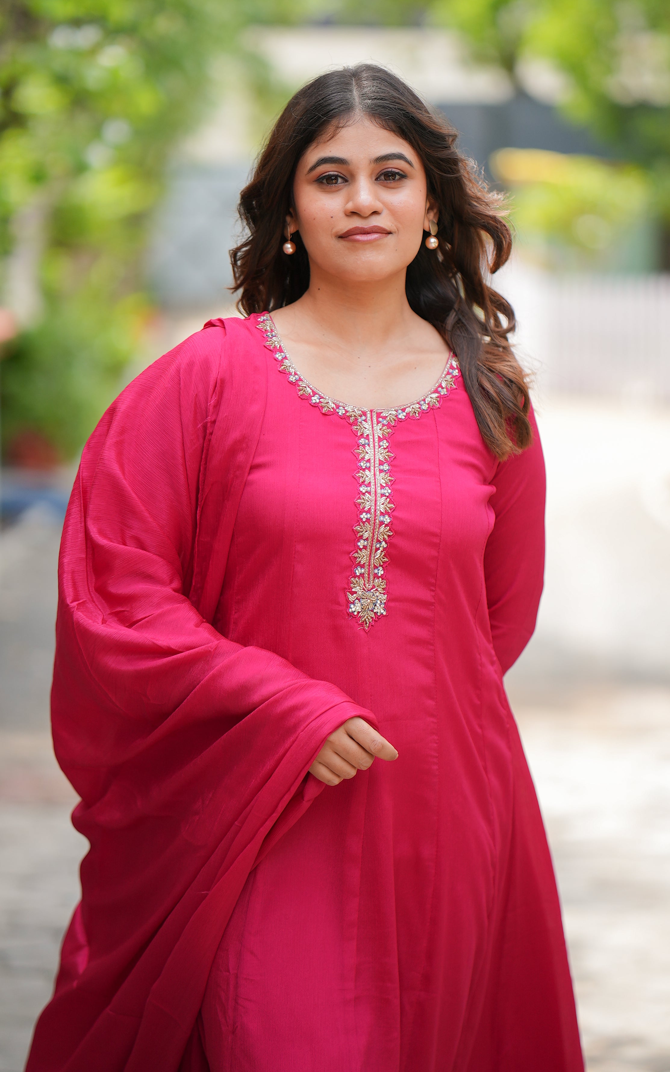 Long flared kurti
