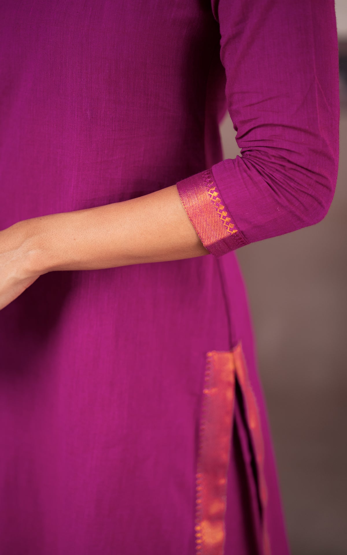 Vintage Set C (Kurti+Pant+Dupatta)