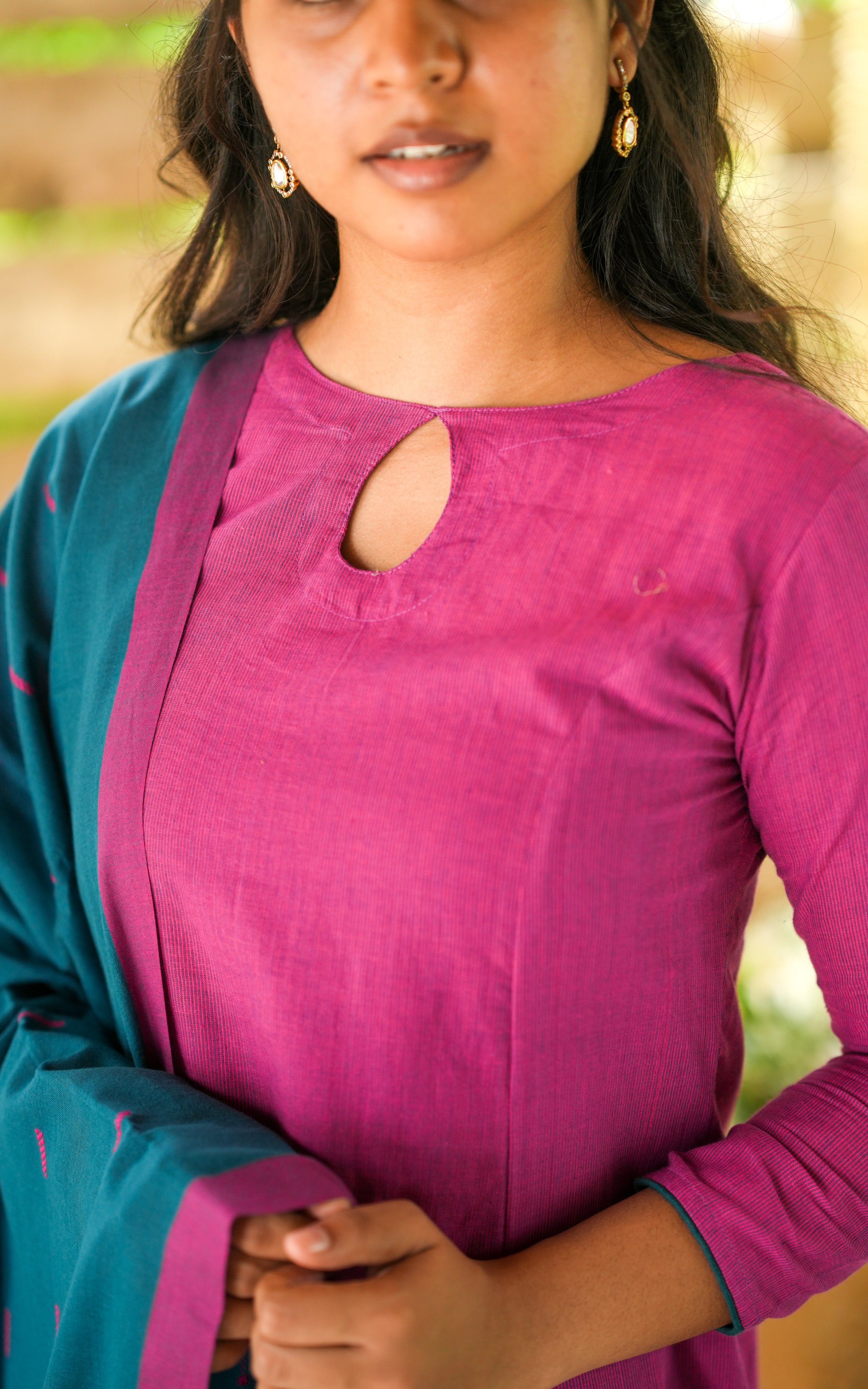 Festive Aline kurti for women