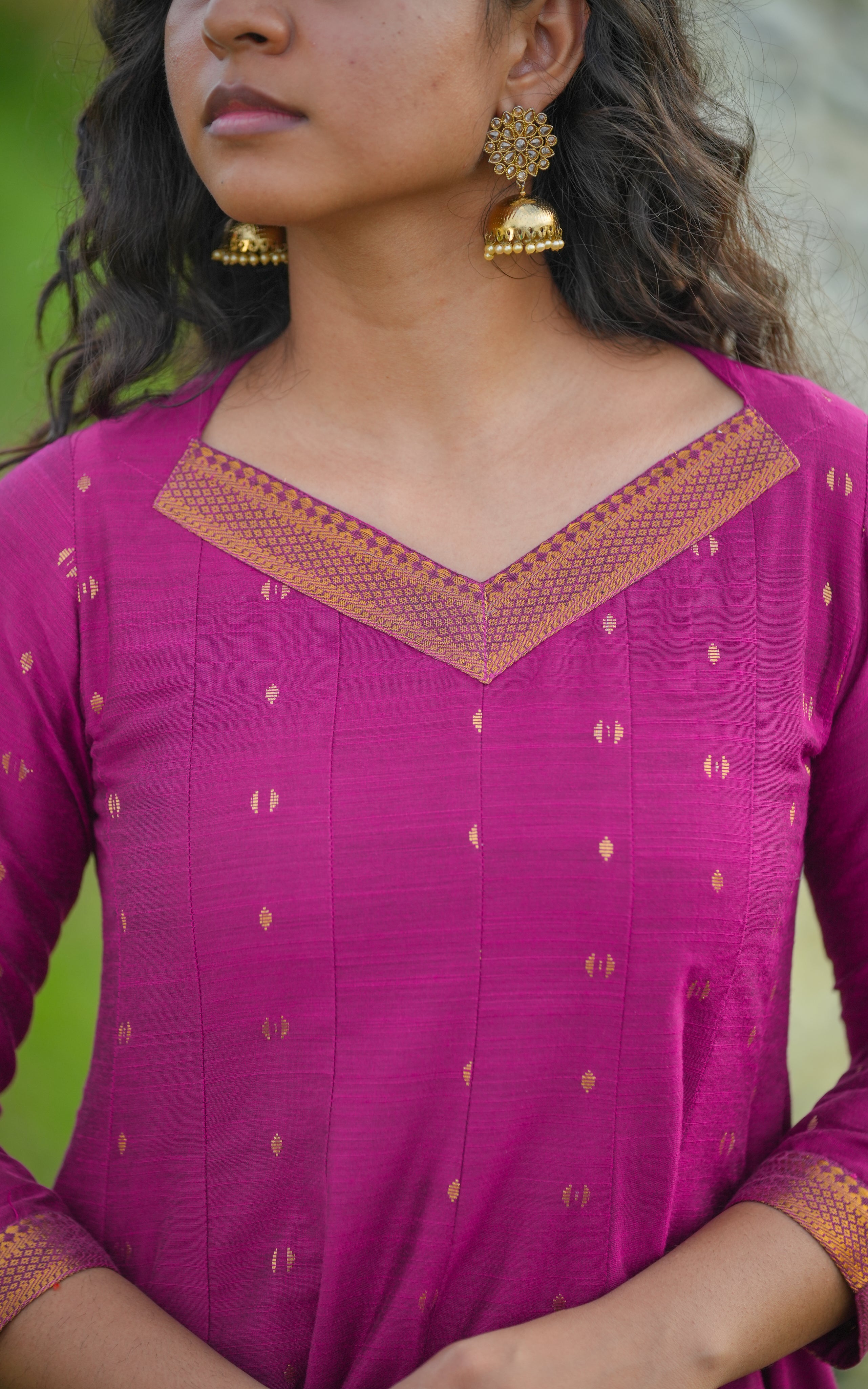 Anarkali kurti for festive occasions
