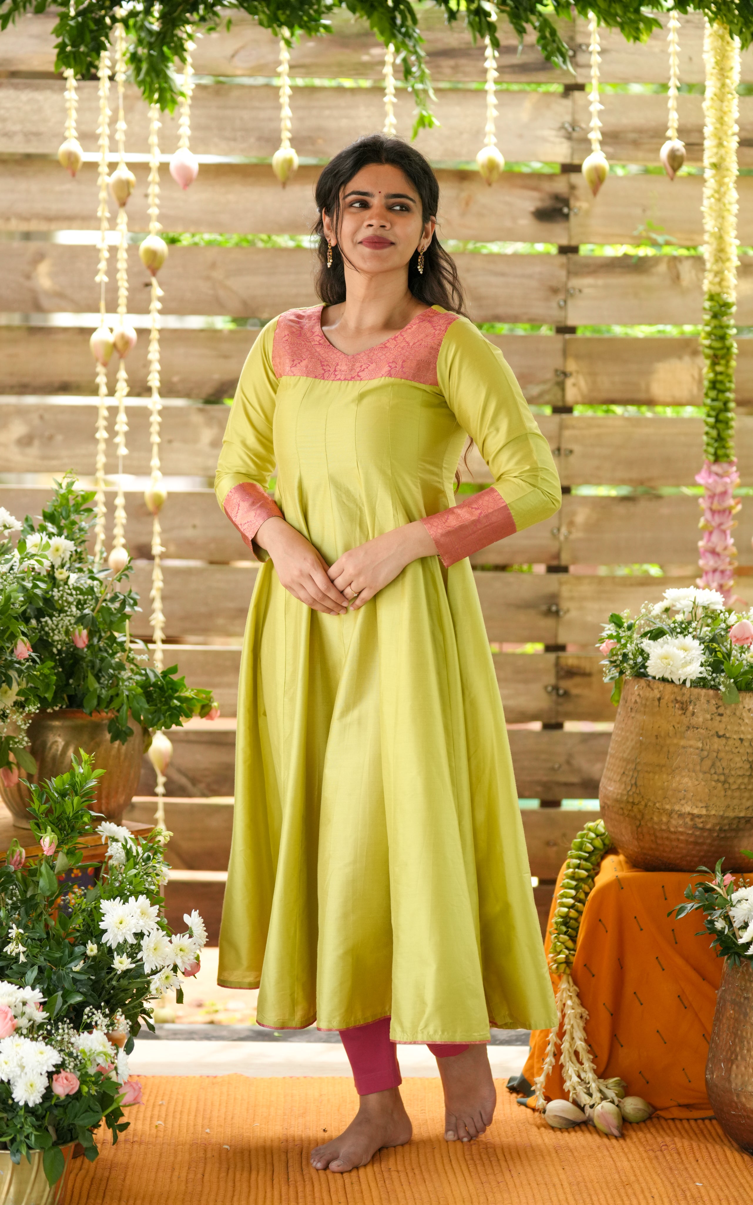 Traditional anarkali kurti for women
